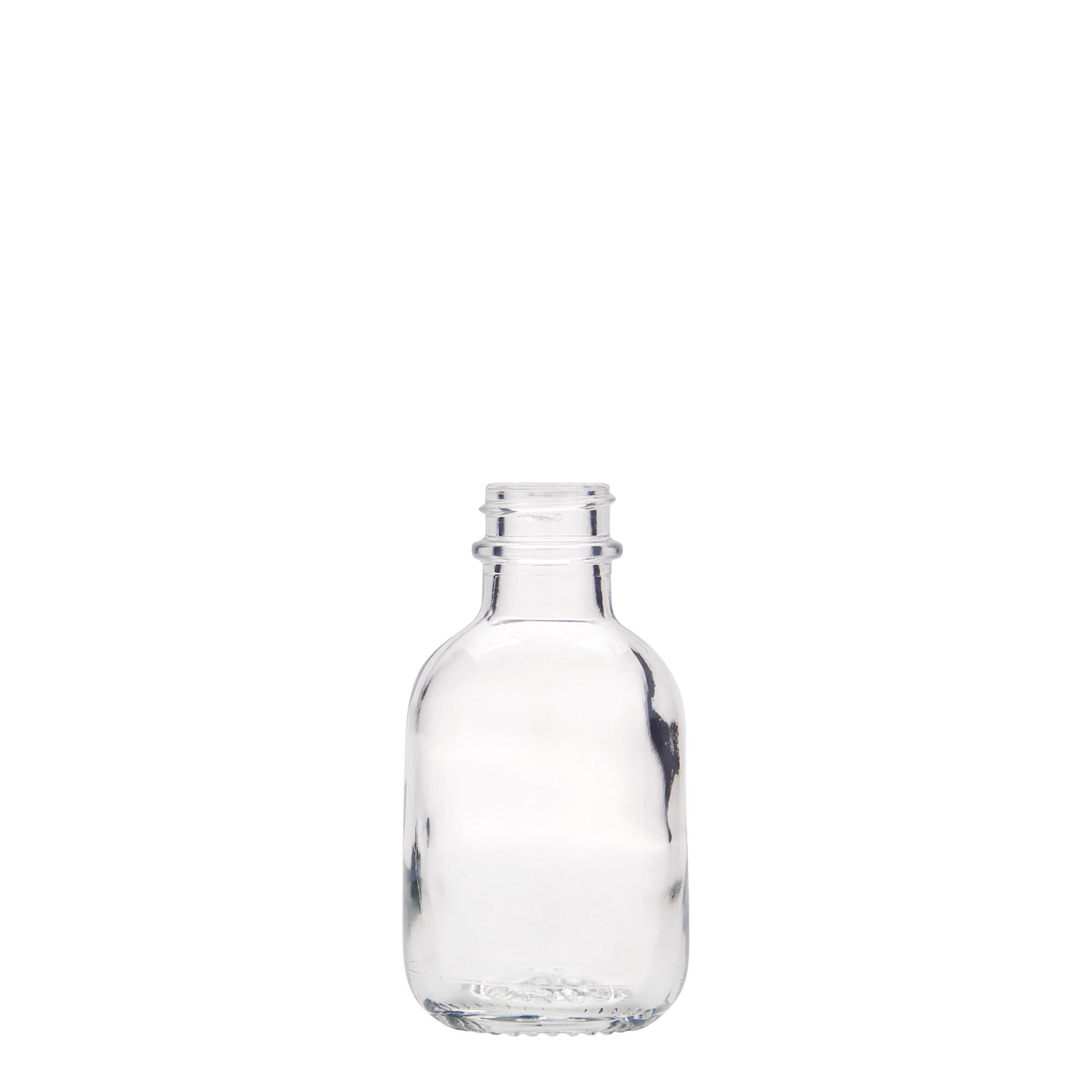 Sticlă de sticlă de 50 ml 'Lotto', gura: GPI 22 Sticlă de sticlă de 50 ml 'Lotto', gura: GPI 22