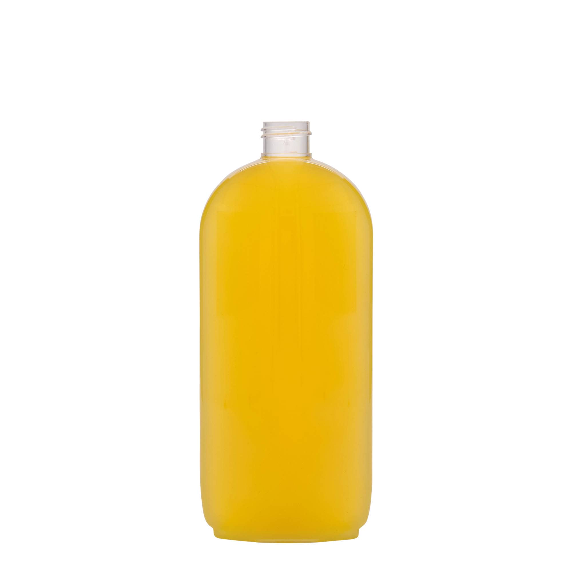 Sticlă PET de 500 ml „Iris”, ovală, plastic, gura: 24/410 Sticlă PET de 500 ml „Iris”, ovală, plastic, gura: 24/410