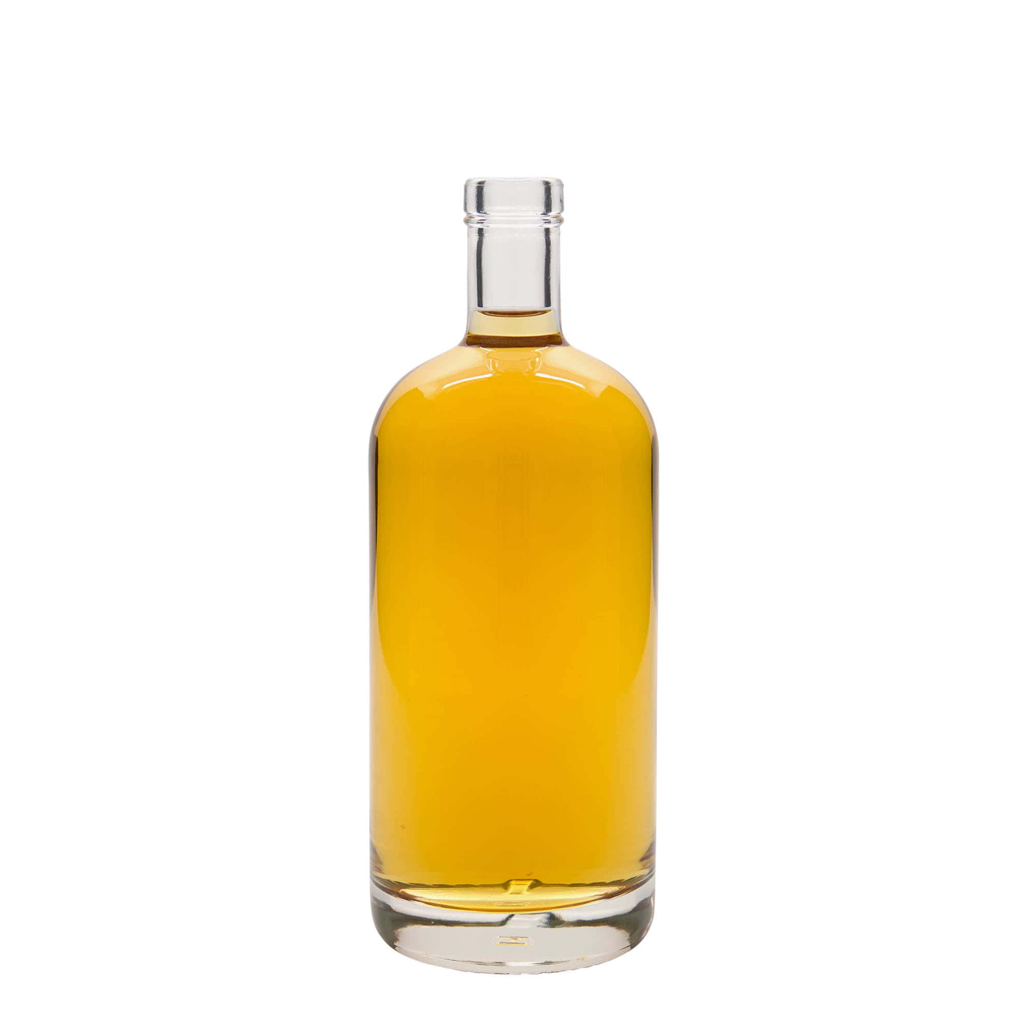 Sticlă de sticlă de 700 ml „Linea Uno”, gura: dop de plută