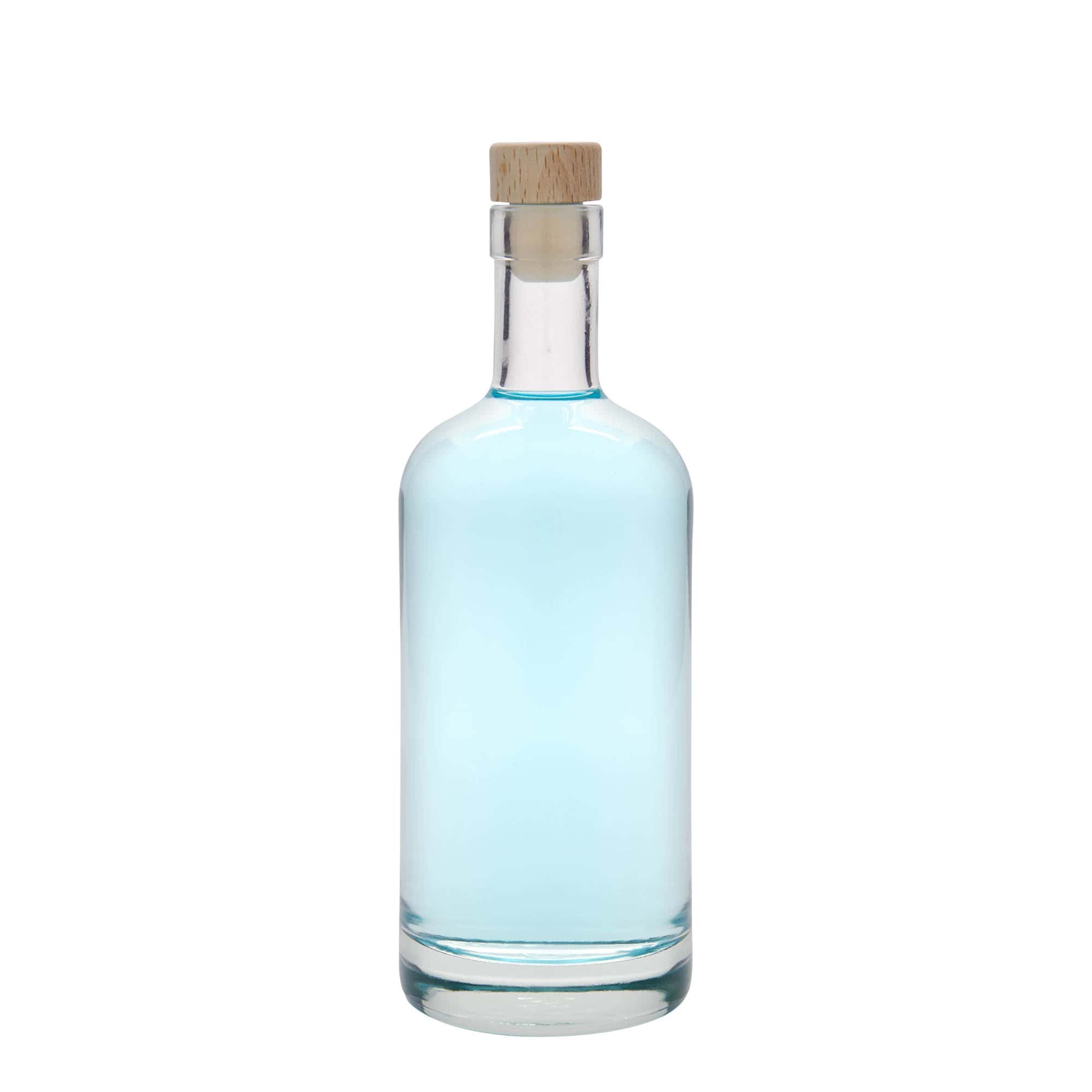Sticlă de sticlă de 500 ml 'Linea Uno', gura: dop de plută