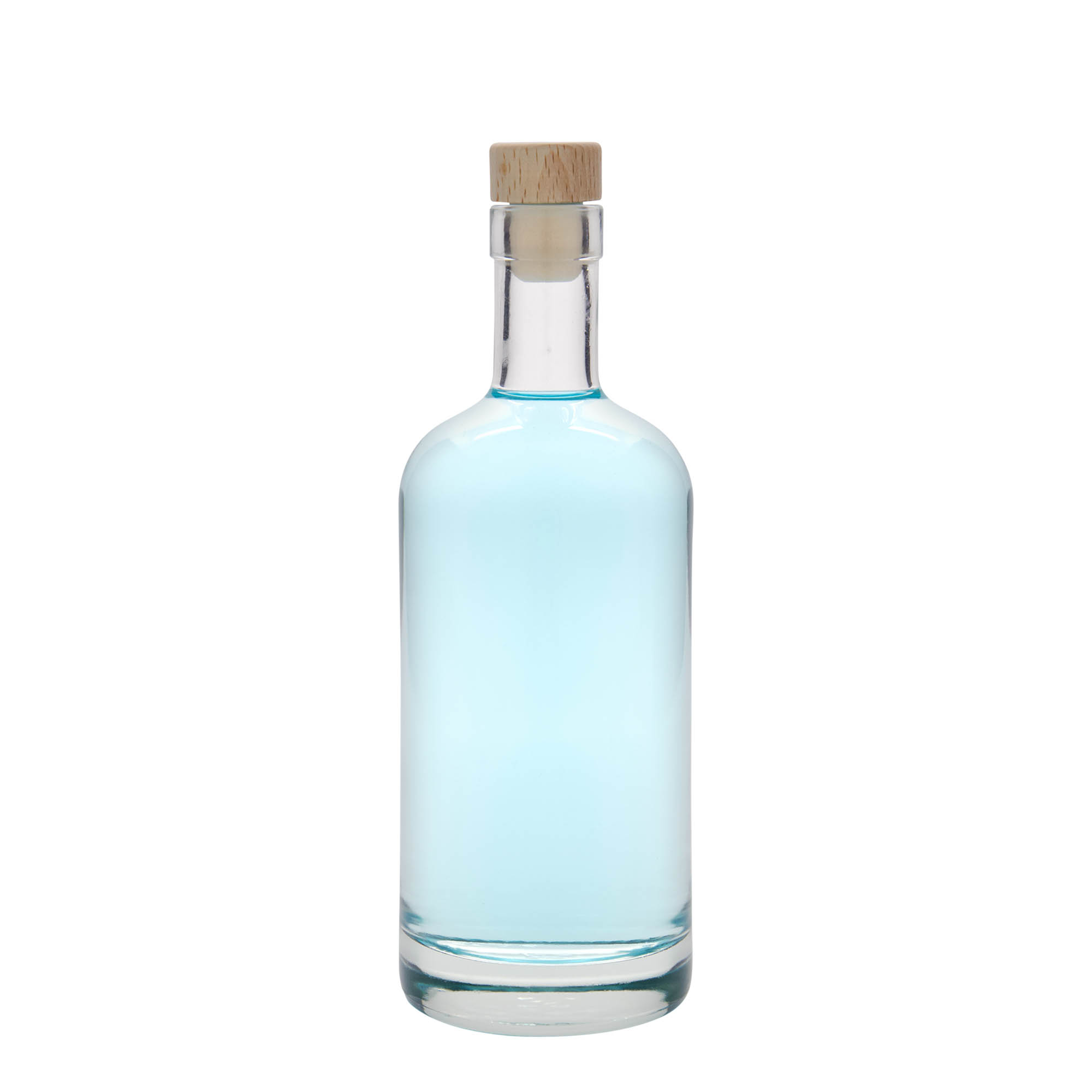 Sticlă de sticlă de 500 ml 'Linea Uno', gura: dop de plută