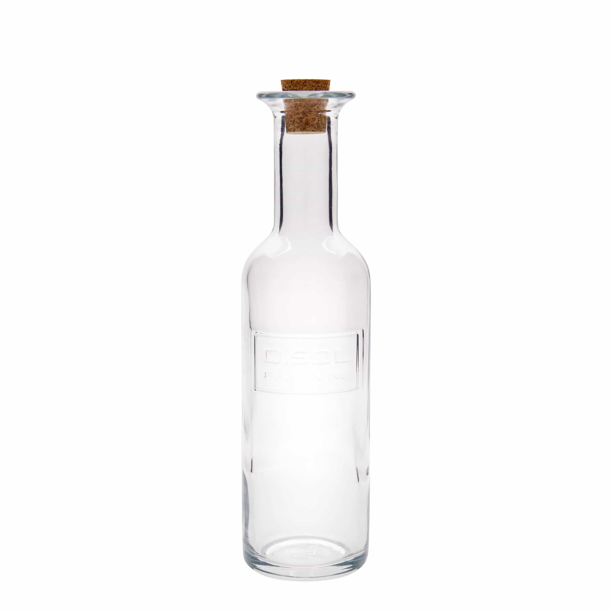 Sticlă de sticlă de 500 ml „Optima Fine Wine”, gura: plută