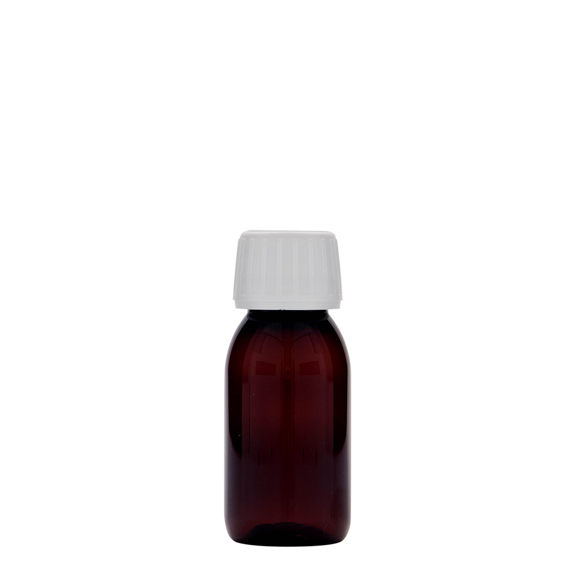 60 ml sticlă medicală PET, maro, plastic, gură: PP 28 60 ml sticlă medicală PET, maro, plastic, gură: PP 28