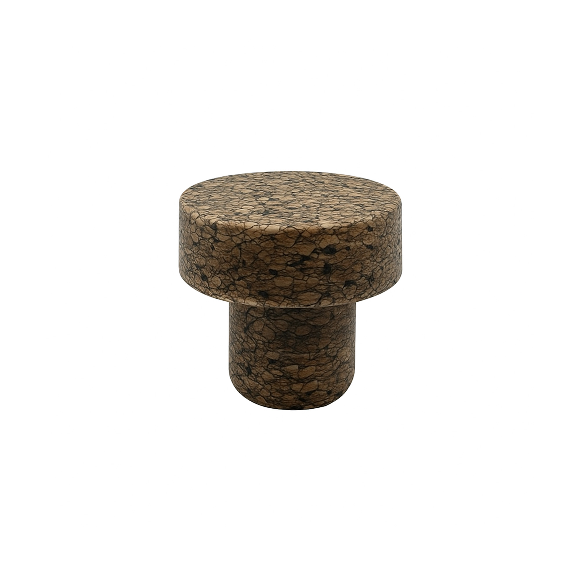 Dop cu mâner „Sharp” 22,5 mm, Corkcoal, pentru gura sticlei: dop plat din plută