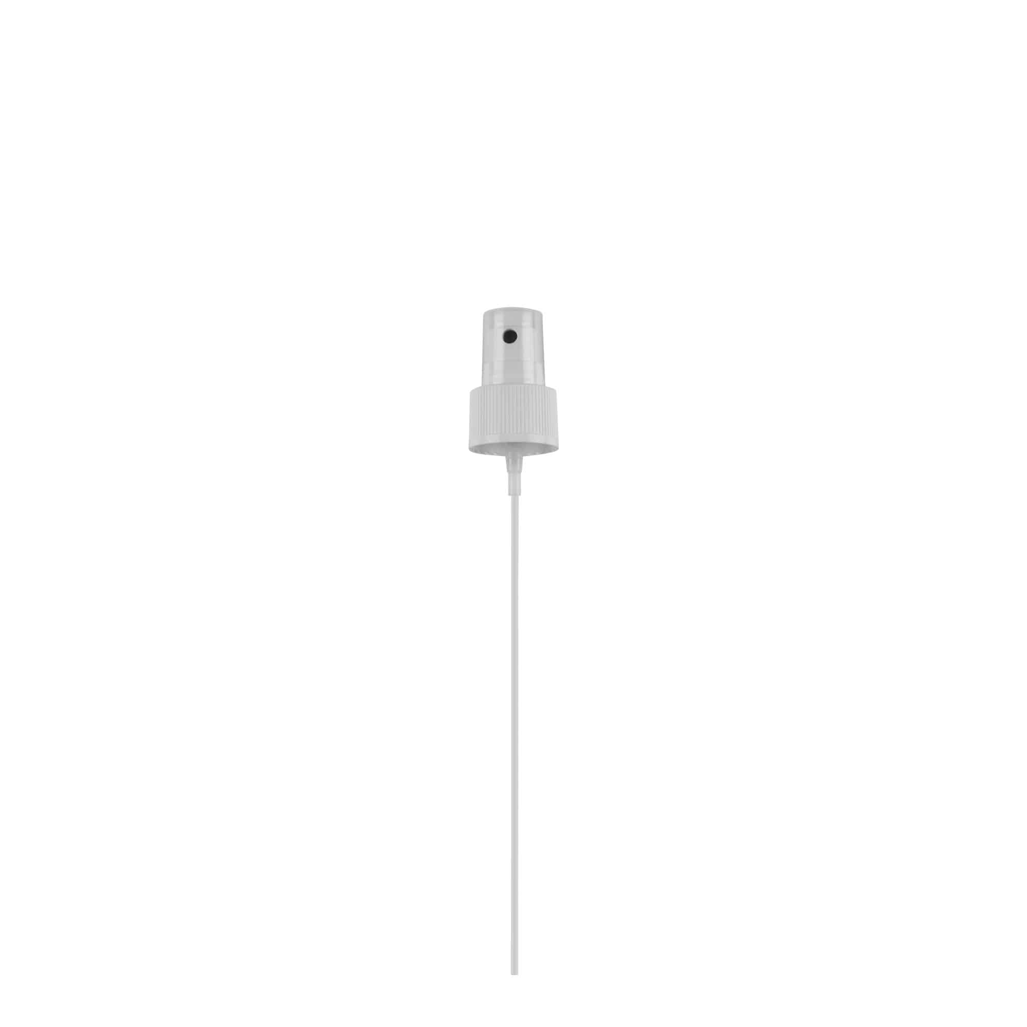 Capac cu filet pentru pulverizator, plastic PP, alb, pentru gura: 24/410