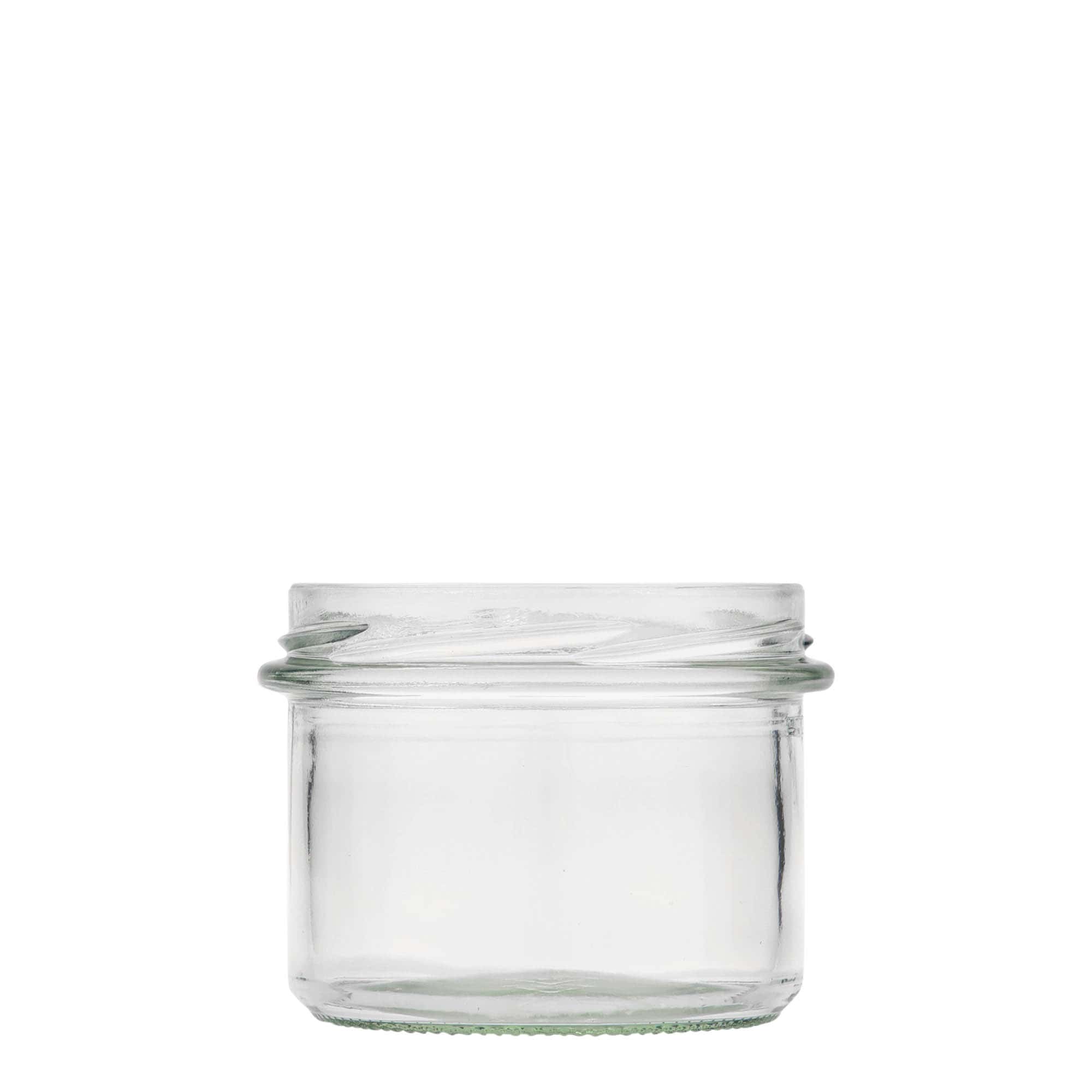 235 ml borcan cu gât scurt, deschidere: Twist-Off (TO 82)