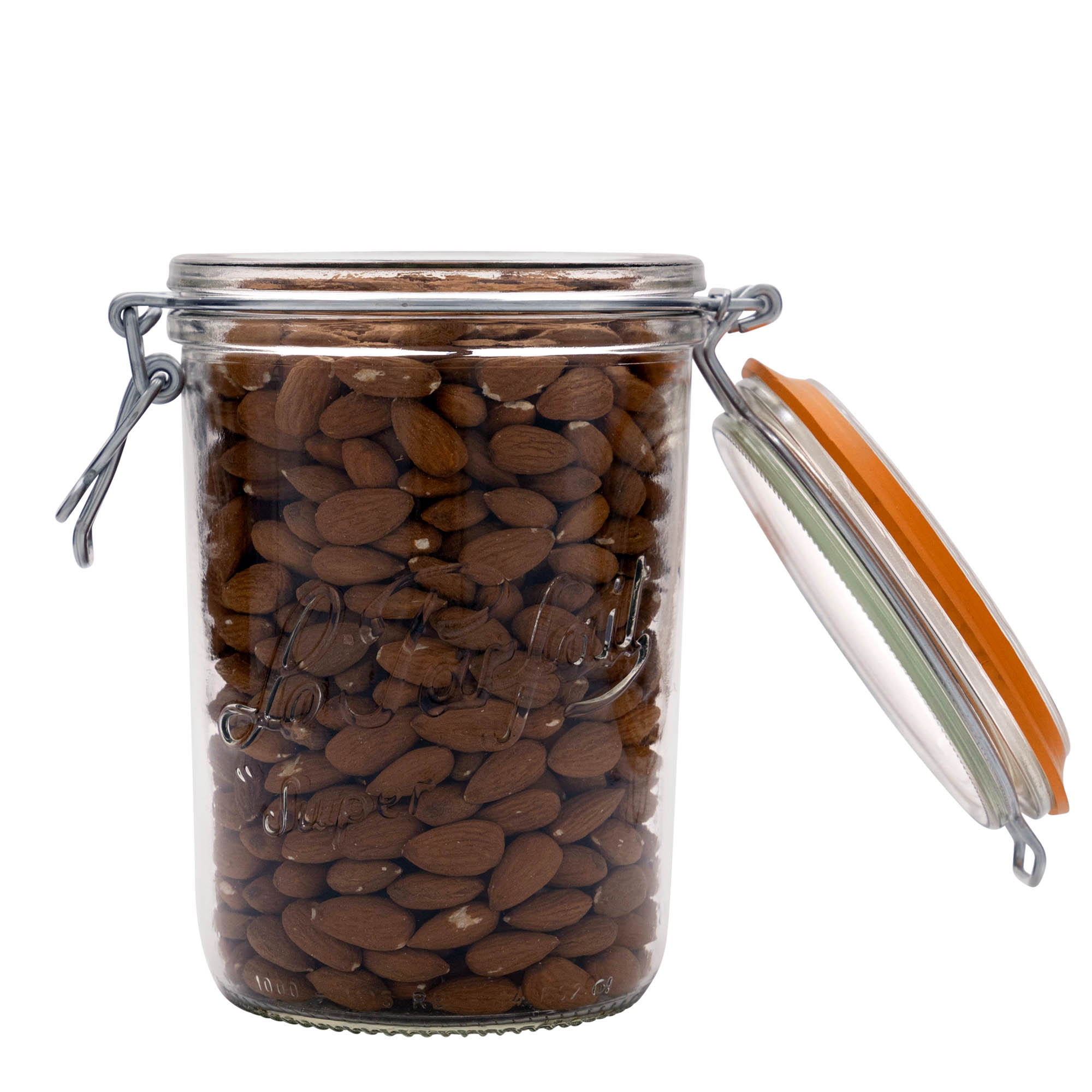 1.000 ml borcan cu clemă metalică „Le Parfait Super Terrine”, deschidere: închidere cu clemă metalică