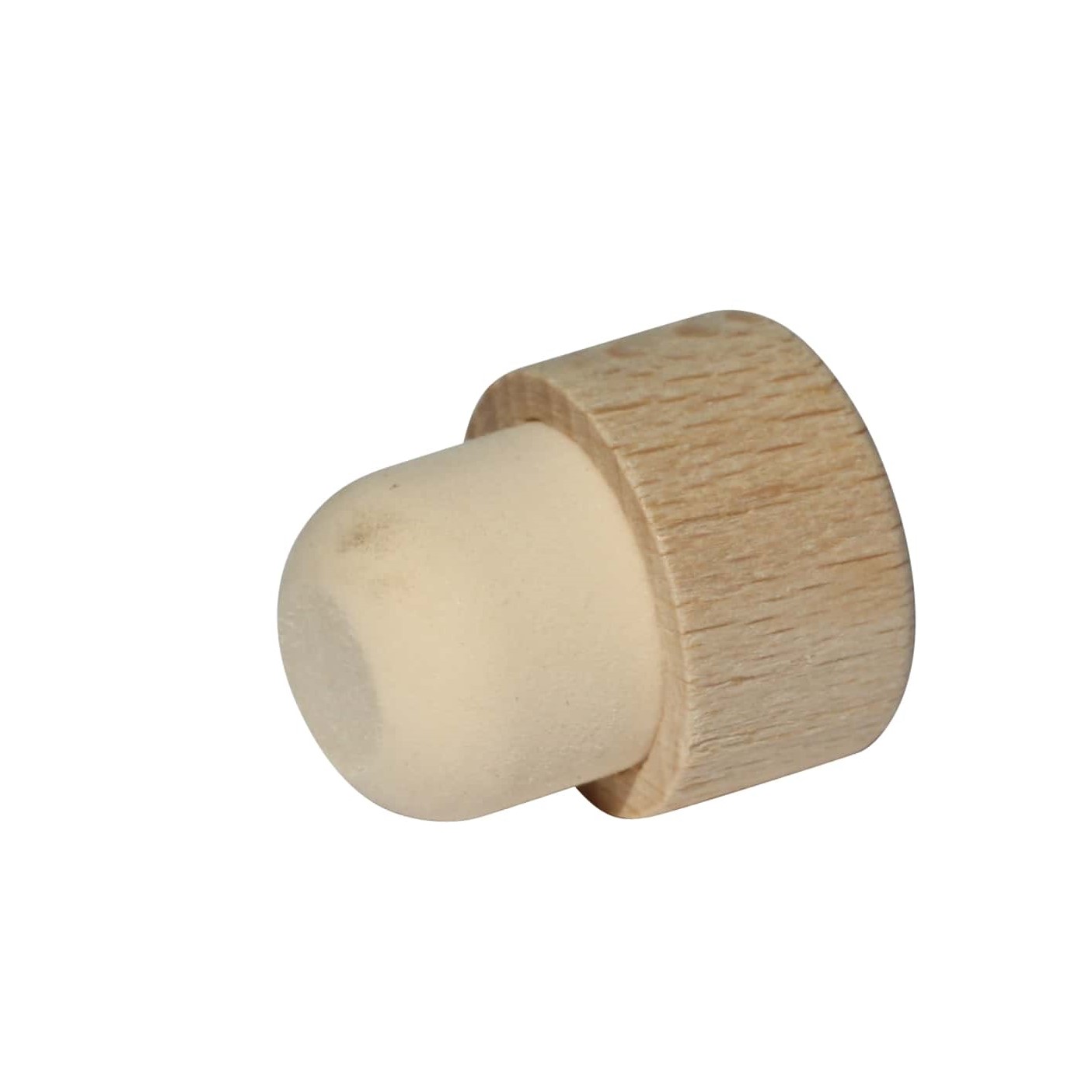 Dop cu mâner 16,5 mm, lemn/plastic, pentru gura: dop