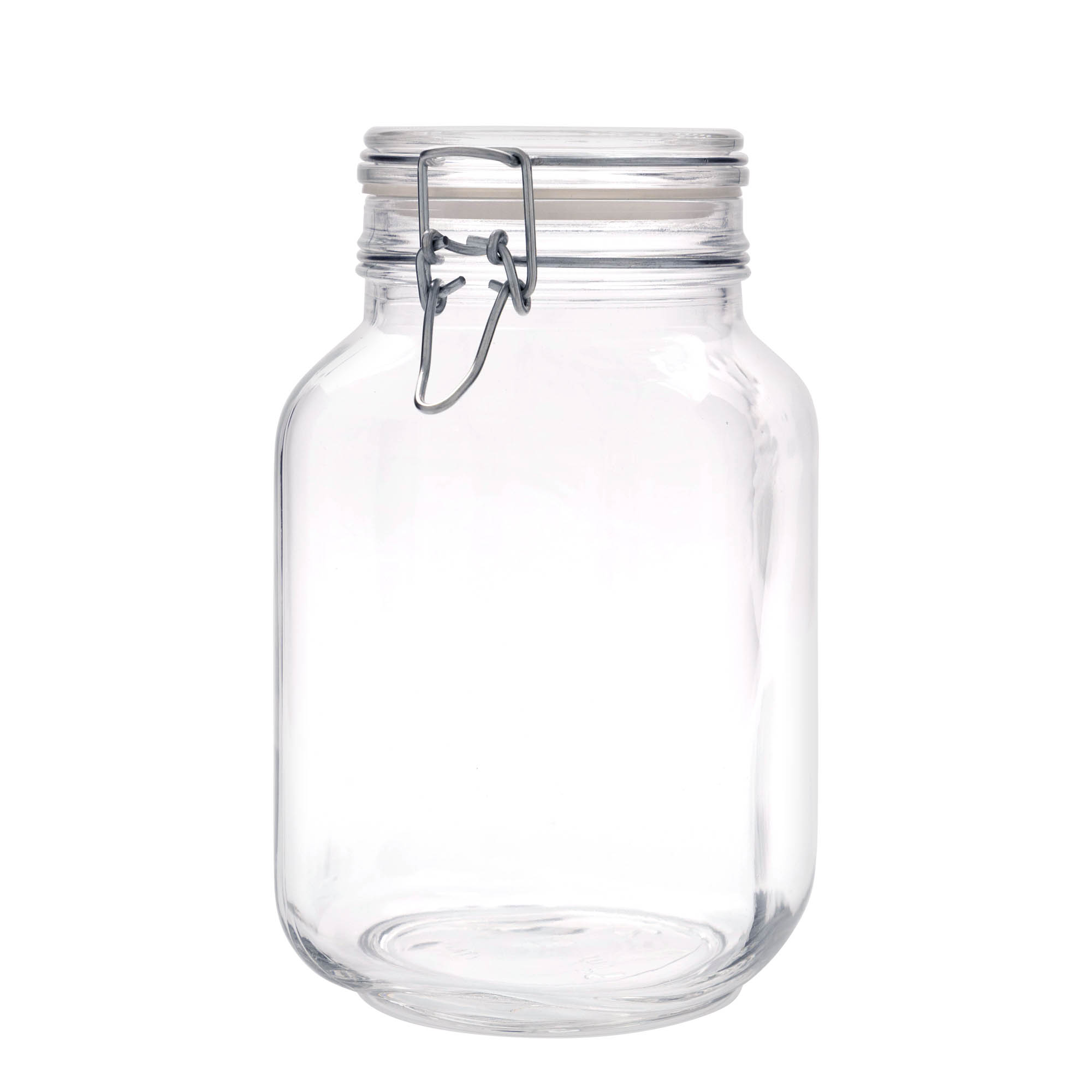 2.000 ml borcan cu clemă metalică „Fido”, pătrat, gura: închidere cu clemă metalică 2.000 ml borcan cu clemă metalică „Fido”, pătrat, gura: închidere cu clemă metalică