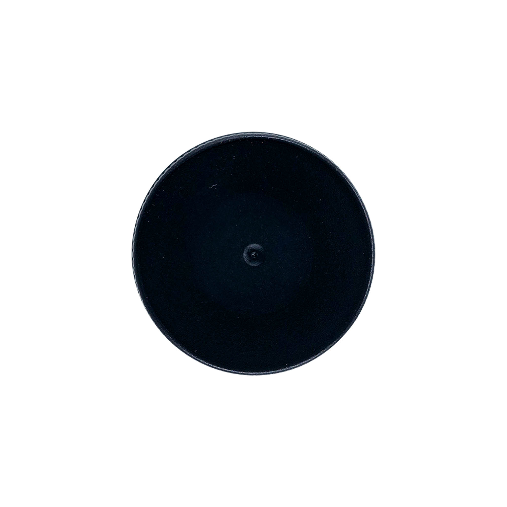 Capac cu filet cu inserție EPE, plastic PP, negru, pentru deschidere: DIN 40