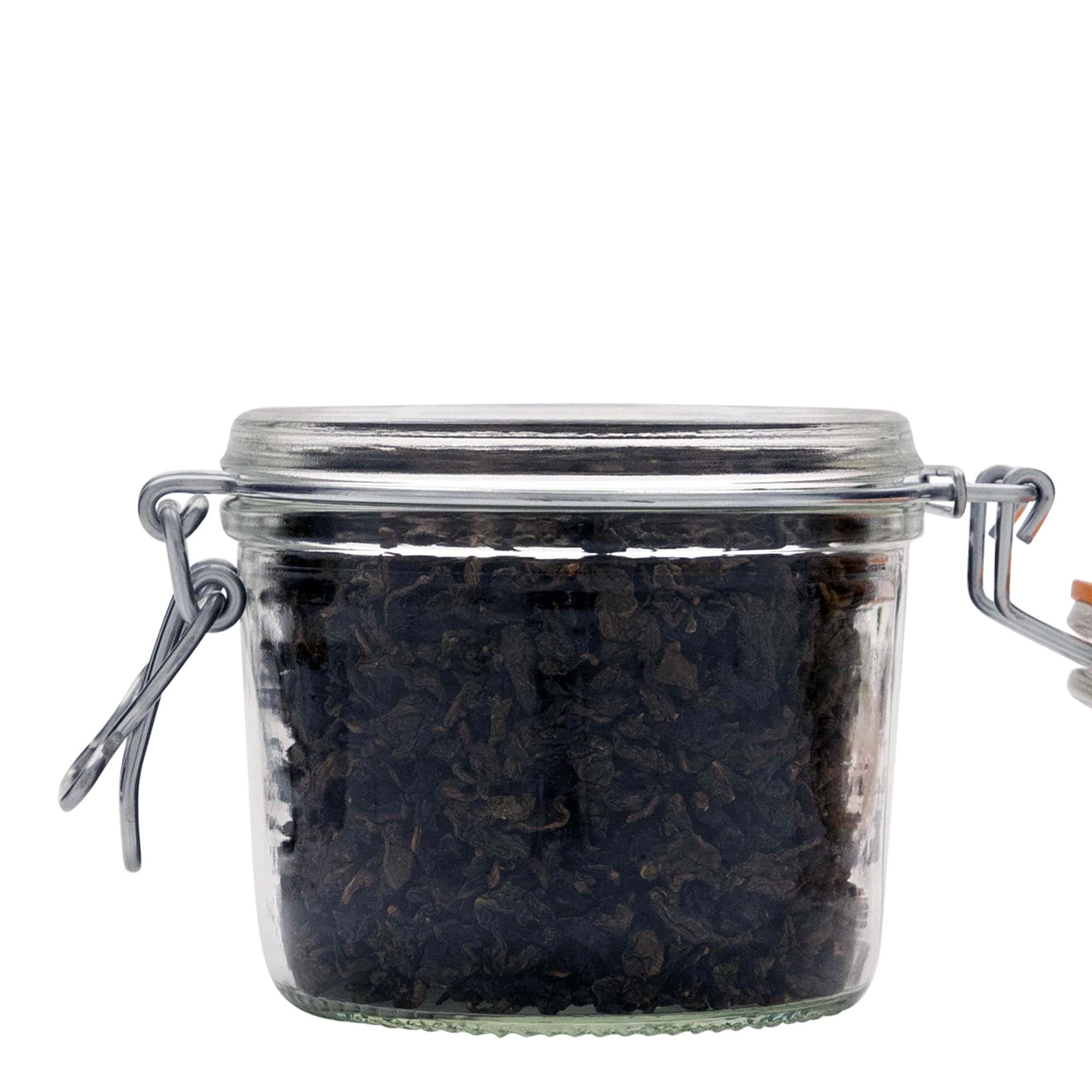 Borcan cu clemă de sârmă de 350 ml „Le Parfait Super Terrine”, deschidere: închidere cu clemă de sârmă Borcan cu clemă de sârmă de 350 ml „Le Parfait Super Terrine”, deschidere: închidere cu clemă de sârmă