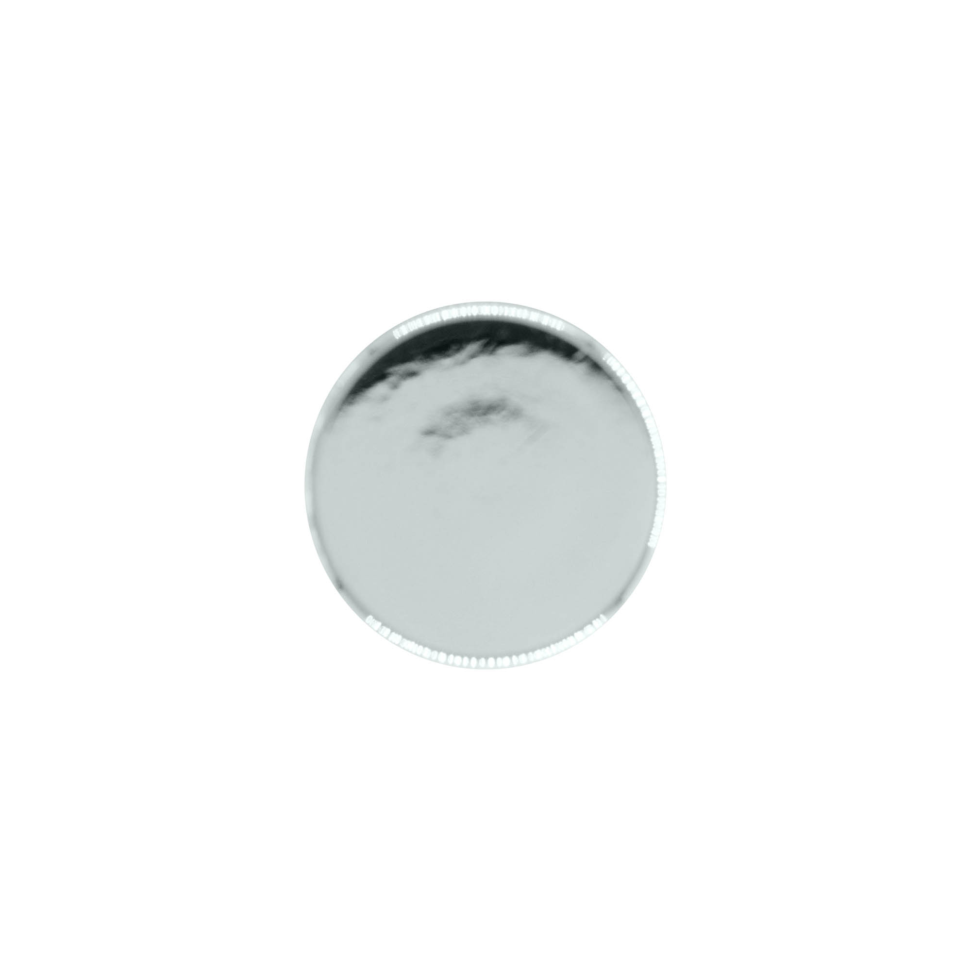 Capac cu filet, plastic ABS, argintiu, pentru gura: GPI 28/400 Capac cu filet, plastic ABS, argintiu, pentru gura: GPI 28/400
