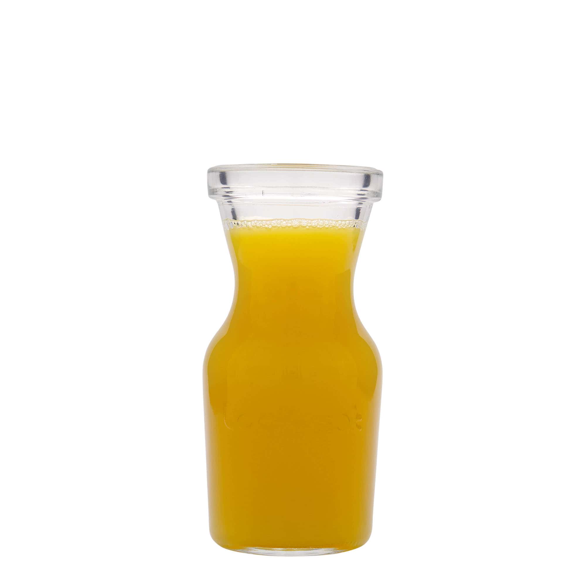 250 ml carafă de sticlă 'Lock-Eat', gura: închidere cu clemă metalică