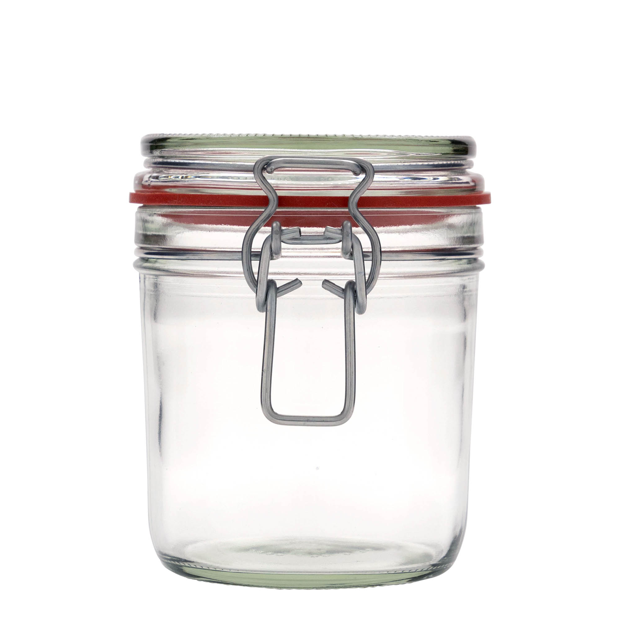 530 ml borcan cu clemă metalică, deschidere: închidere cu clemă metalică