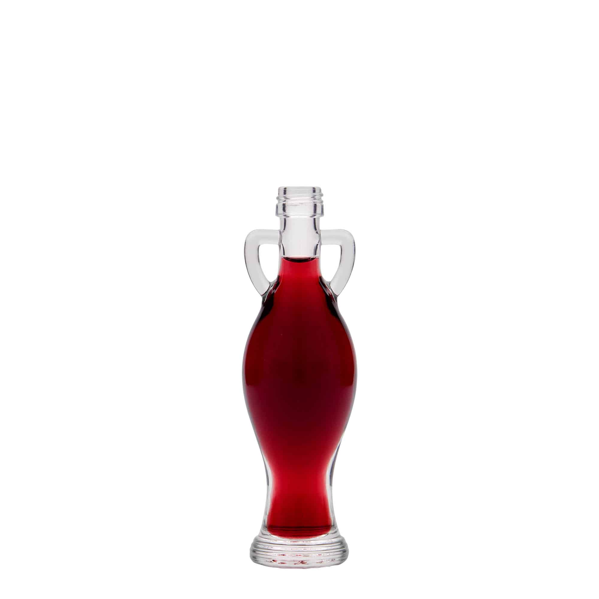 Sticlă de sticlă de 40 ml „Amforă”, gura: PP 18