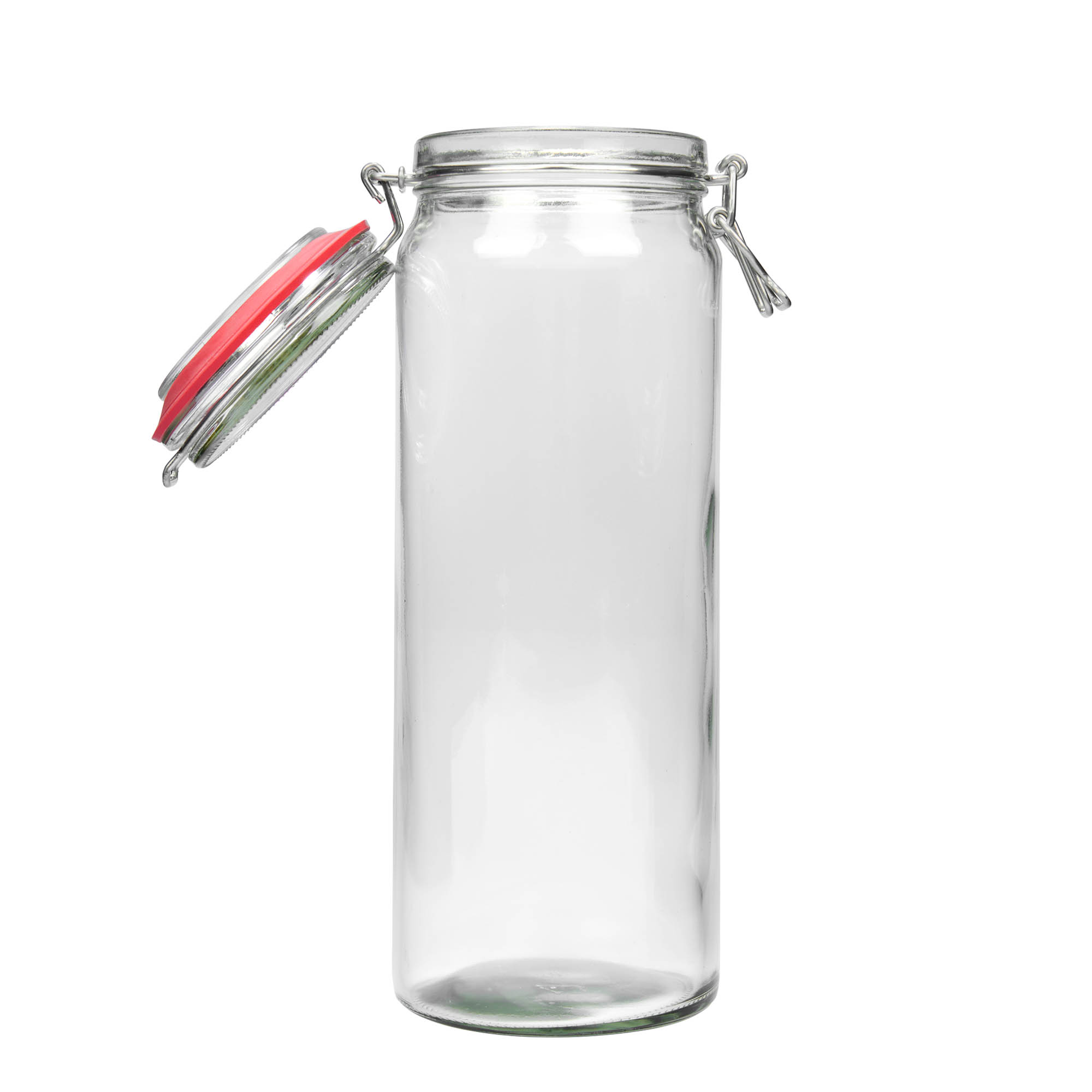 2.160 ml borcan cu clemă metalică, gură: închidere cu clemă metalică
