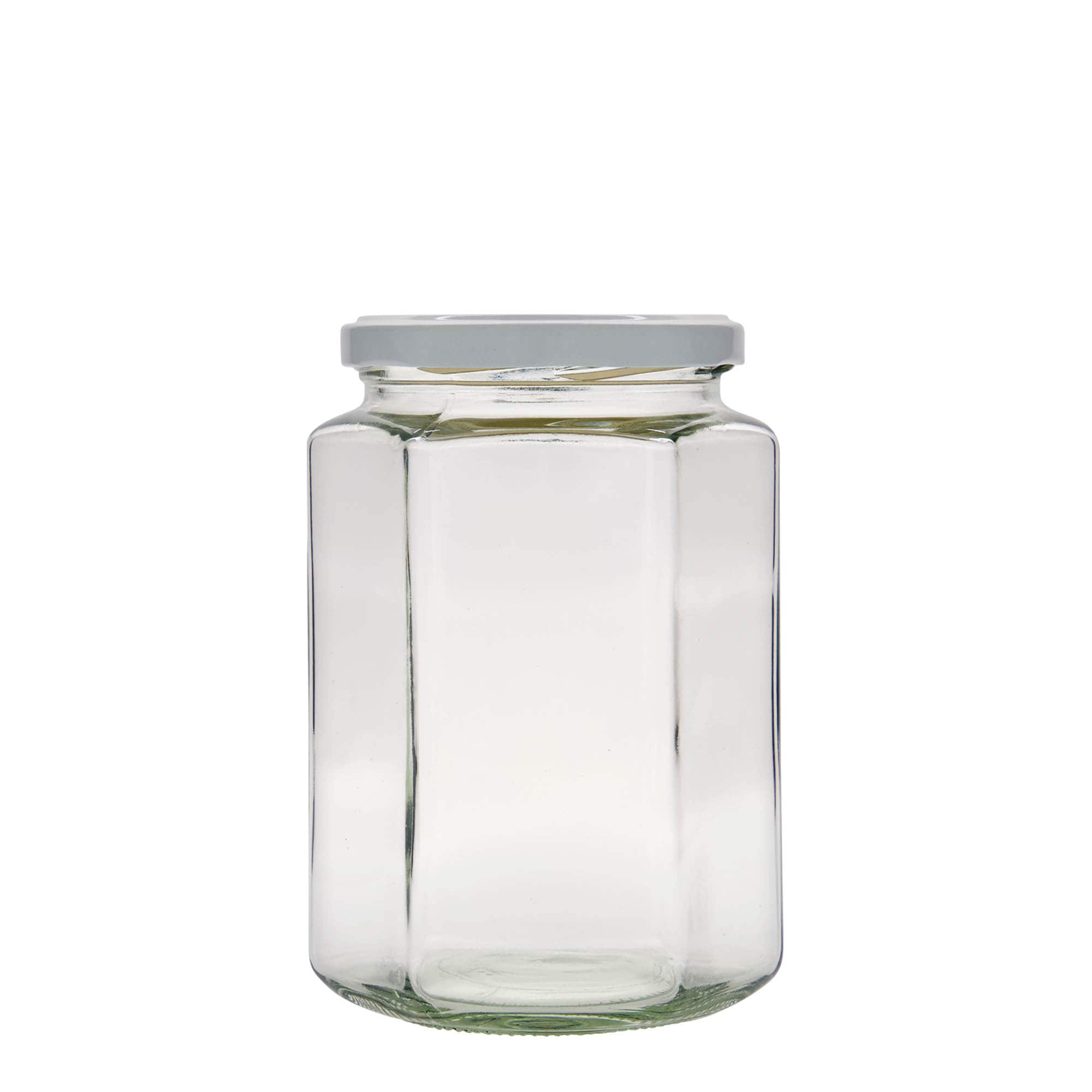 770 ml borcan hexagonal, gura: twist-off (TO 82)