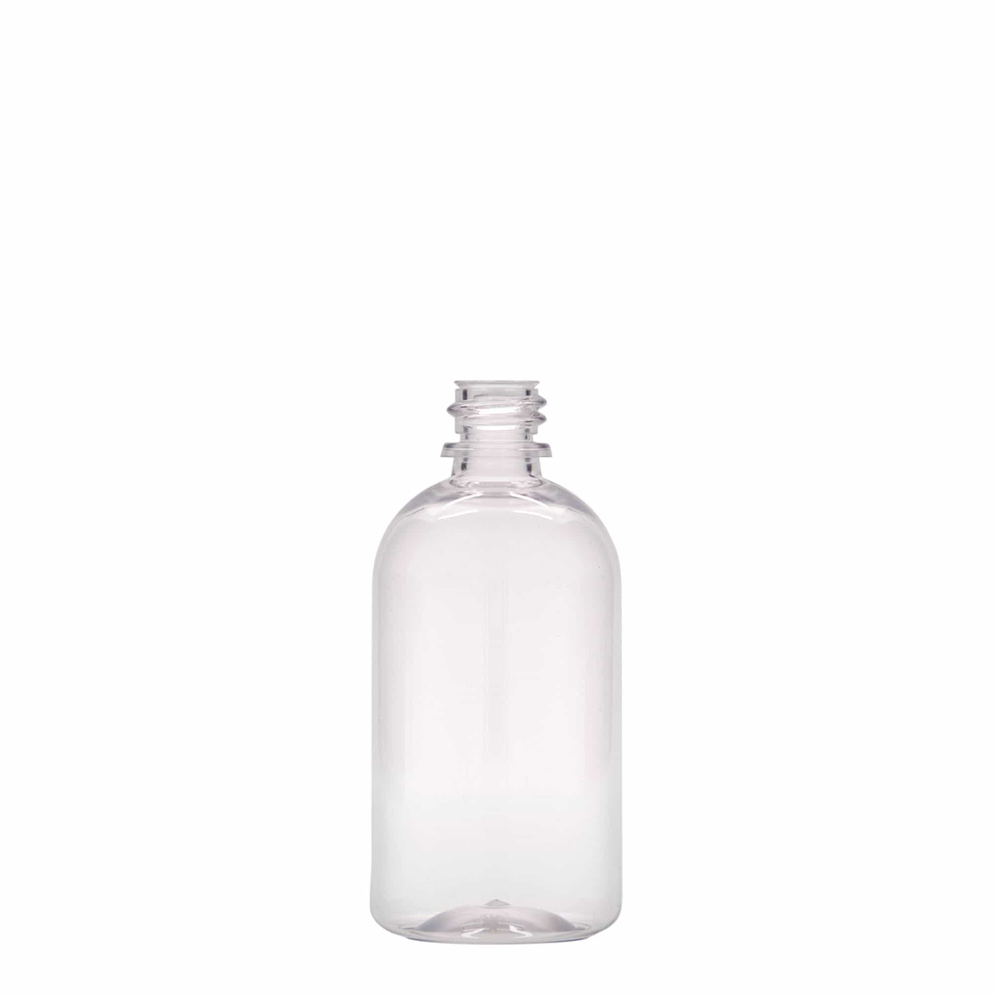 100 ml sticlă medicală PET „Easy Living”, plastic, gura: DIN 18