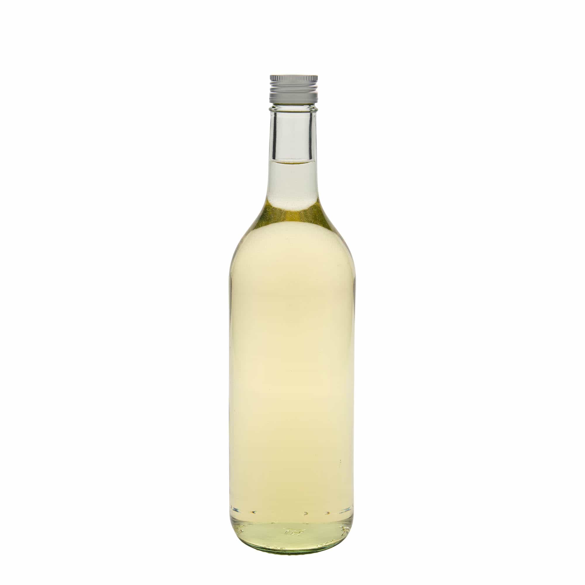 Sticlă de sticlă de 750 ml „Bordeaux”, gura: PP 28