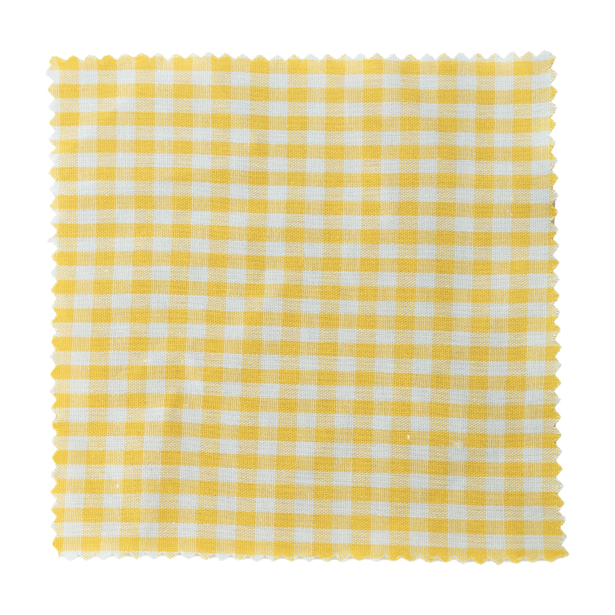 Șervețel textil pătrat, în carouri, 15x15 cm, galben, gura: TO58-TO82