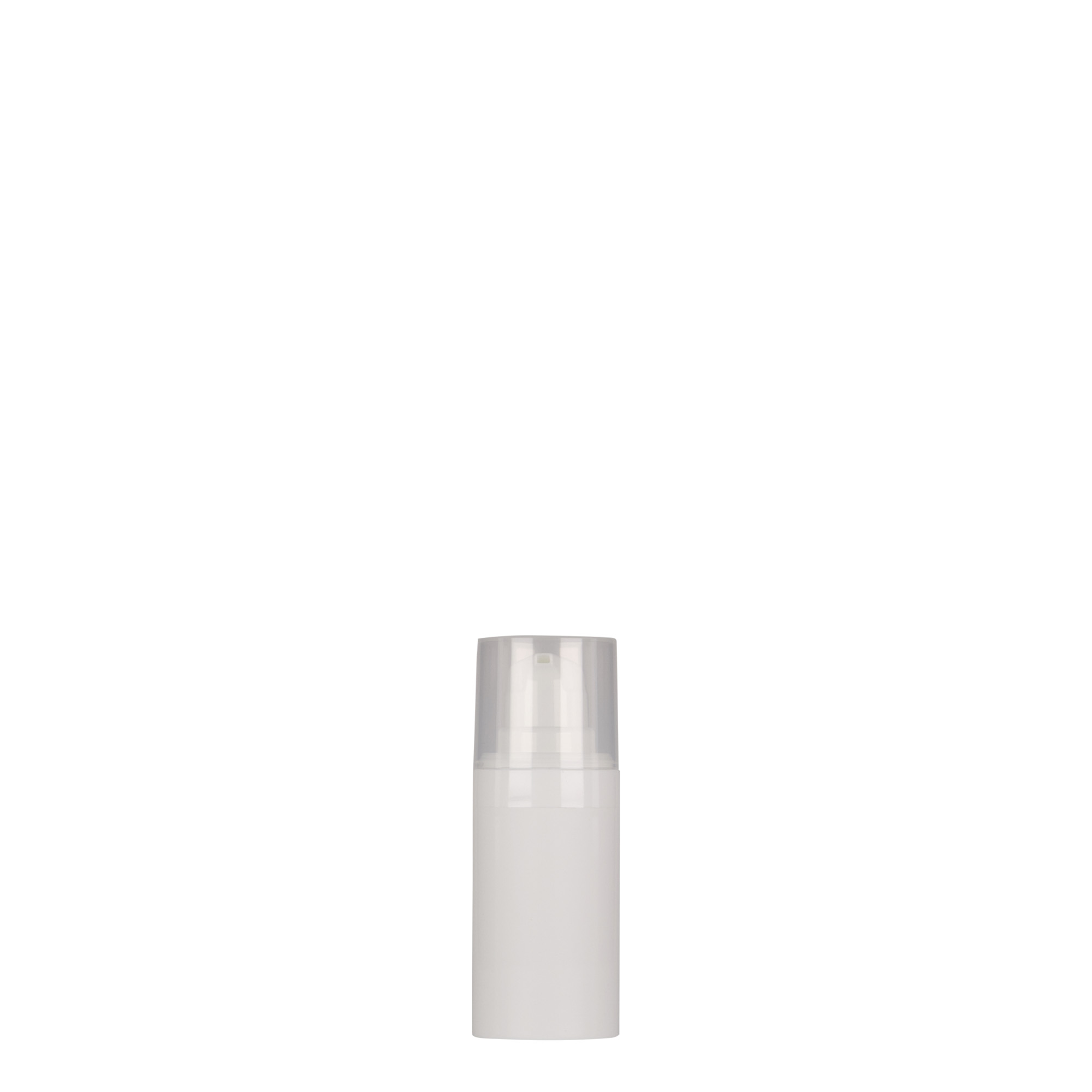 Distribuitor Airless de 15 ml „Micro”, plastic PP, alb