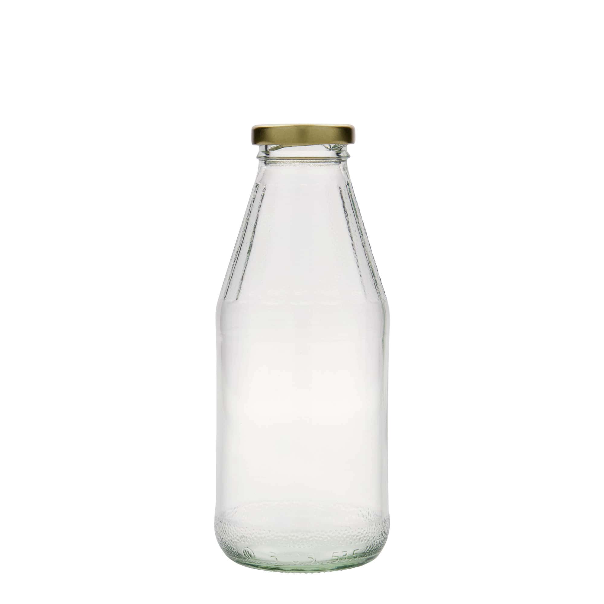 Sticlă universală cu gât larg de 500 ml, sticlă, deschidere: Twist-Off (TO 43)