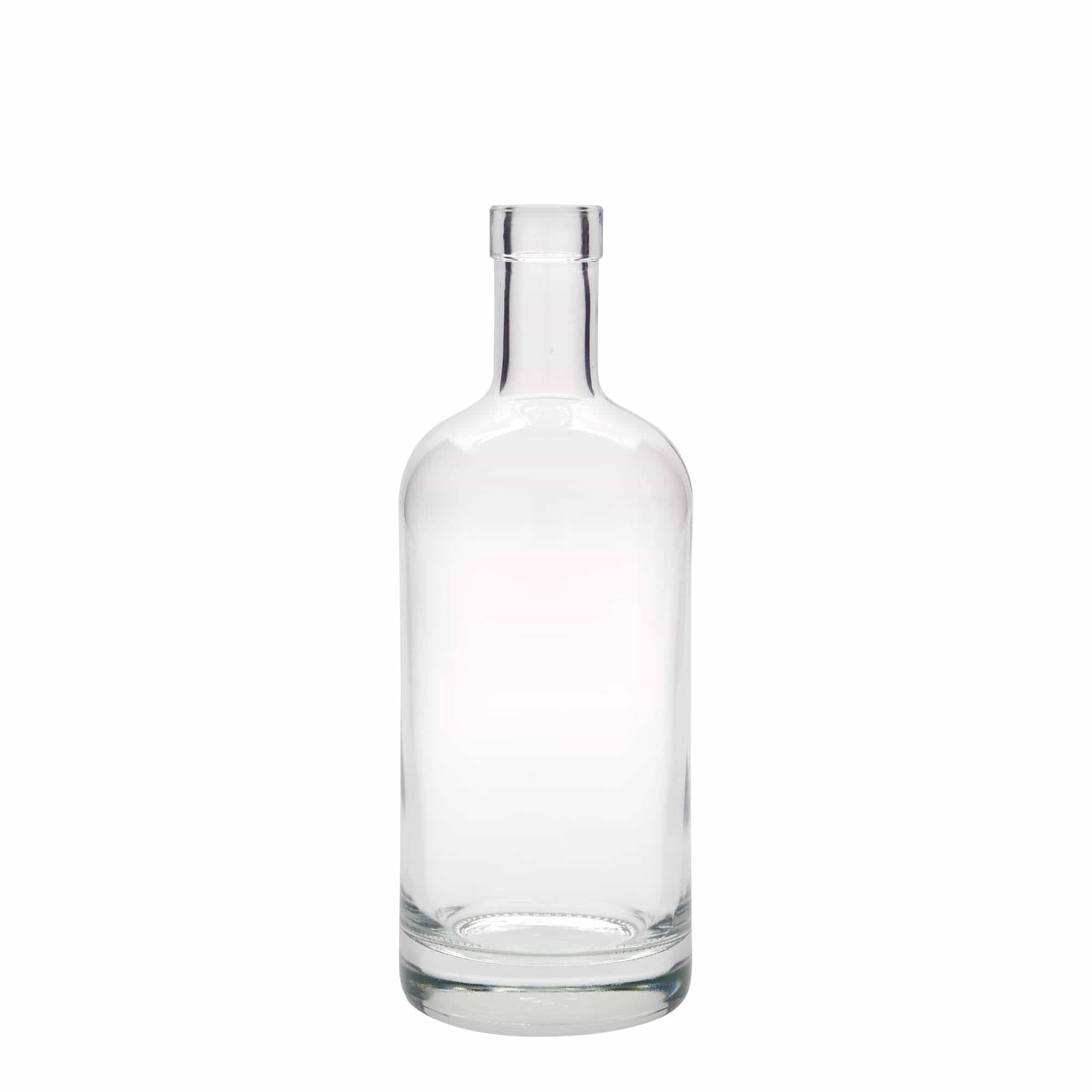Sticlă de sticlă de 500 ml 'Linea Uno', gura: dop de plută