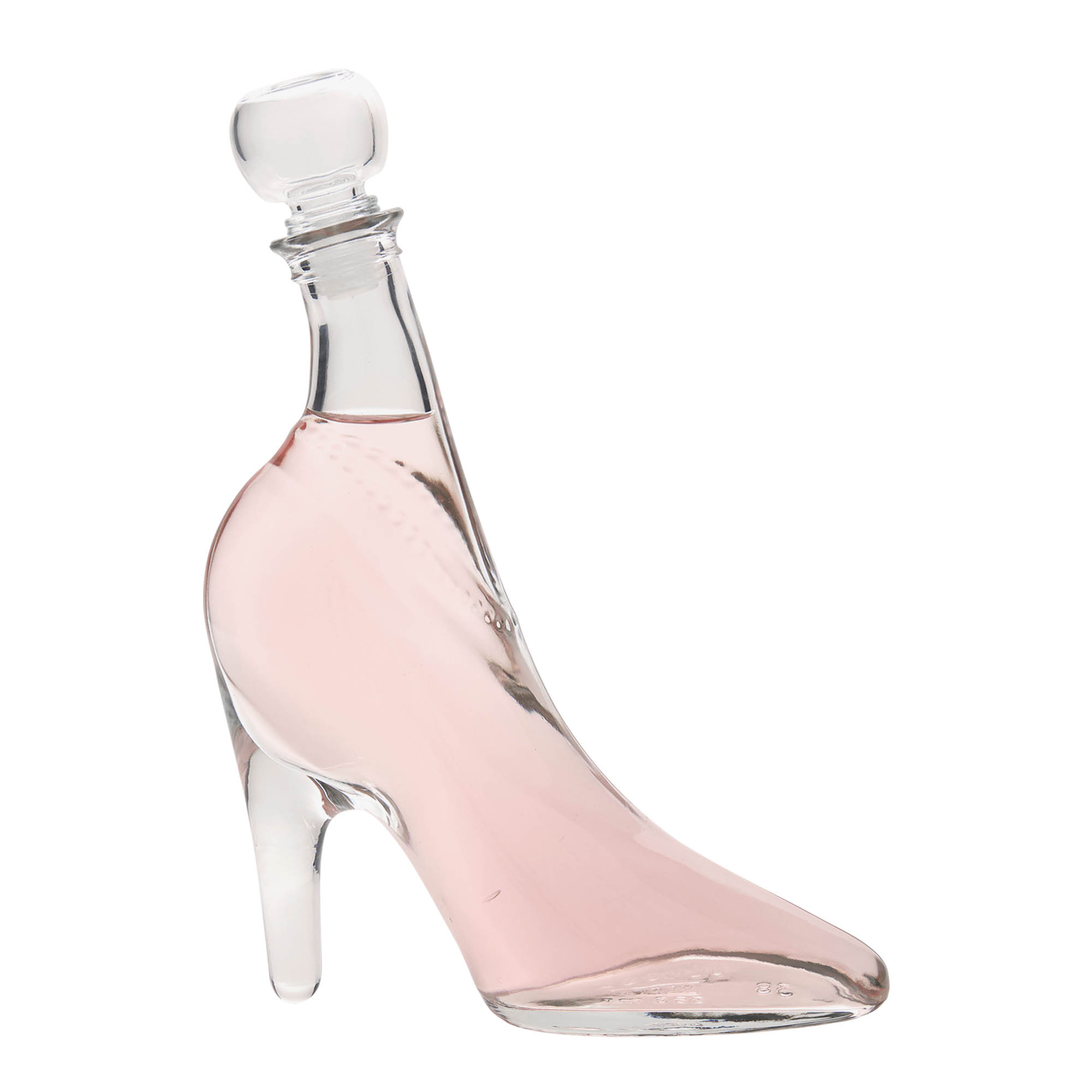 Sticlă de sticlă de 350 ml „Scarpa Elegante”, gura: dop de plută Sticlă de sticlă de 350 ml „Scarpa Elegante”, gura: dop de plută