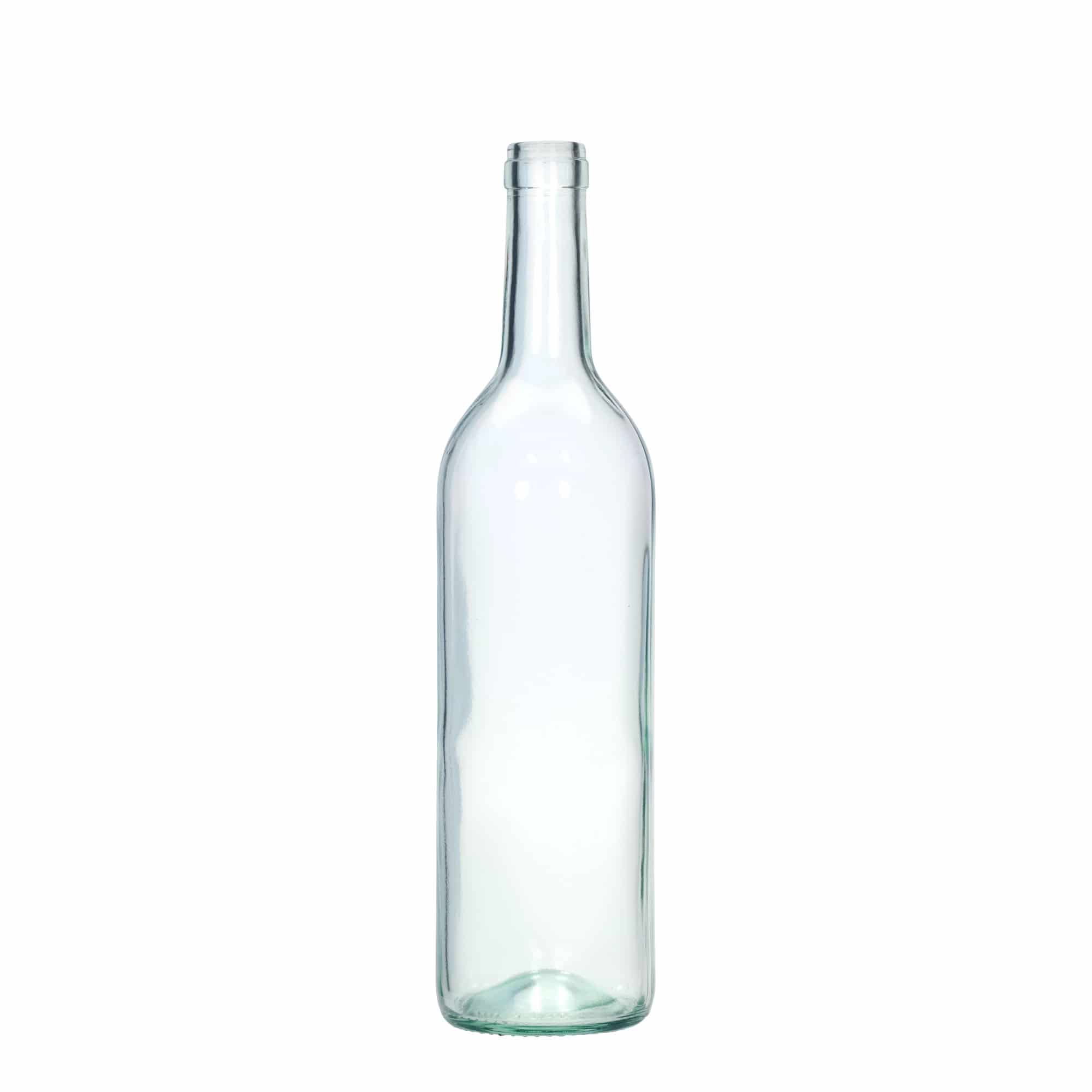 Sticlă de sticlă de 750 ml „Bordeaux Tradition”, gura: dop de plută