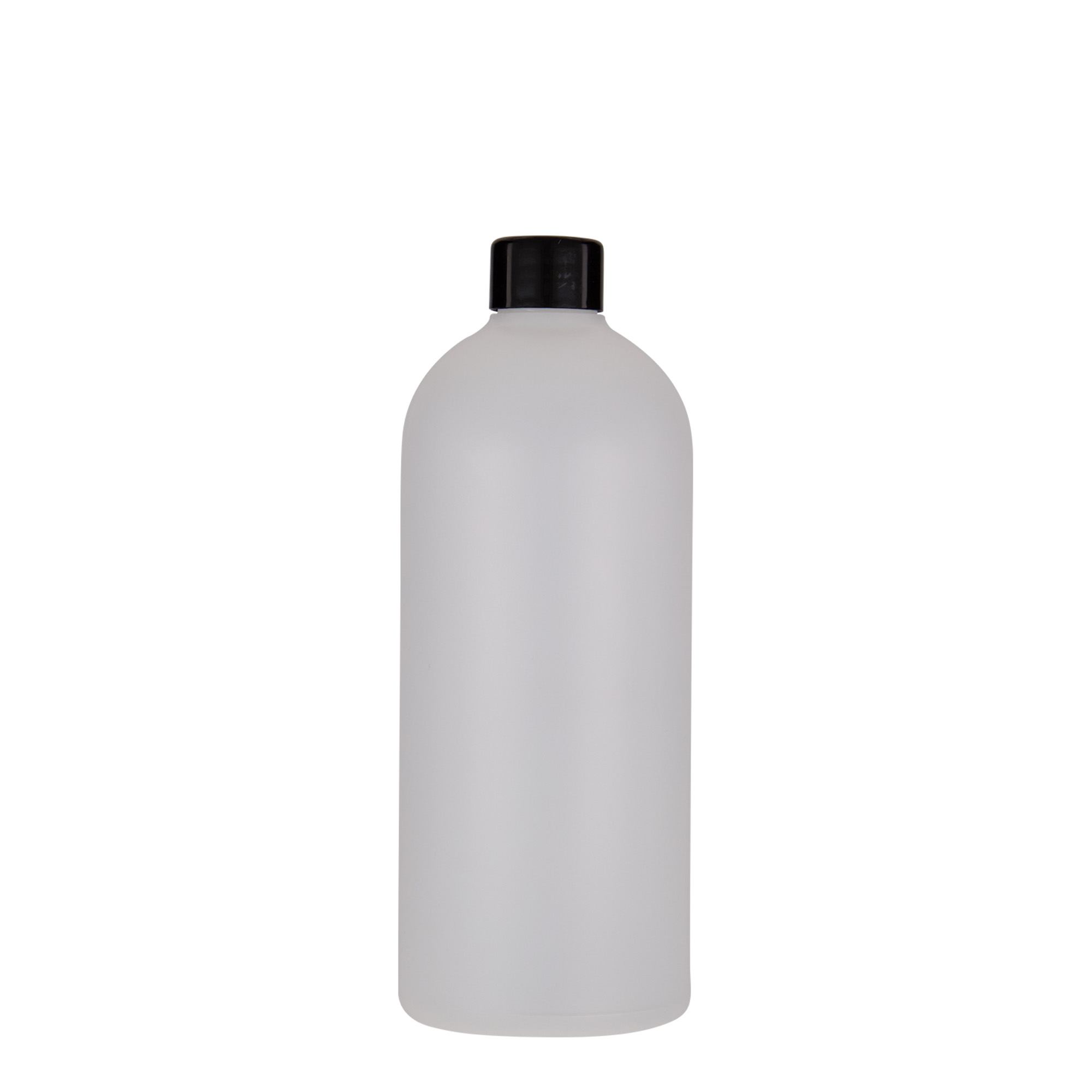 Flacon din plastic de 500 ml „Tuffy”, HDPE, natural, gura: 24/410