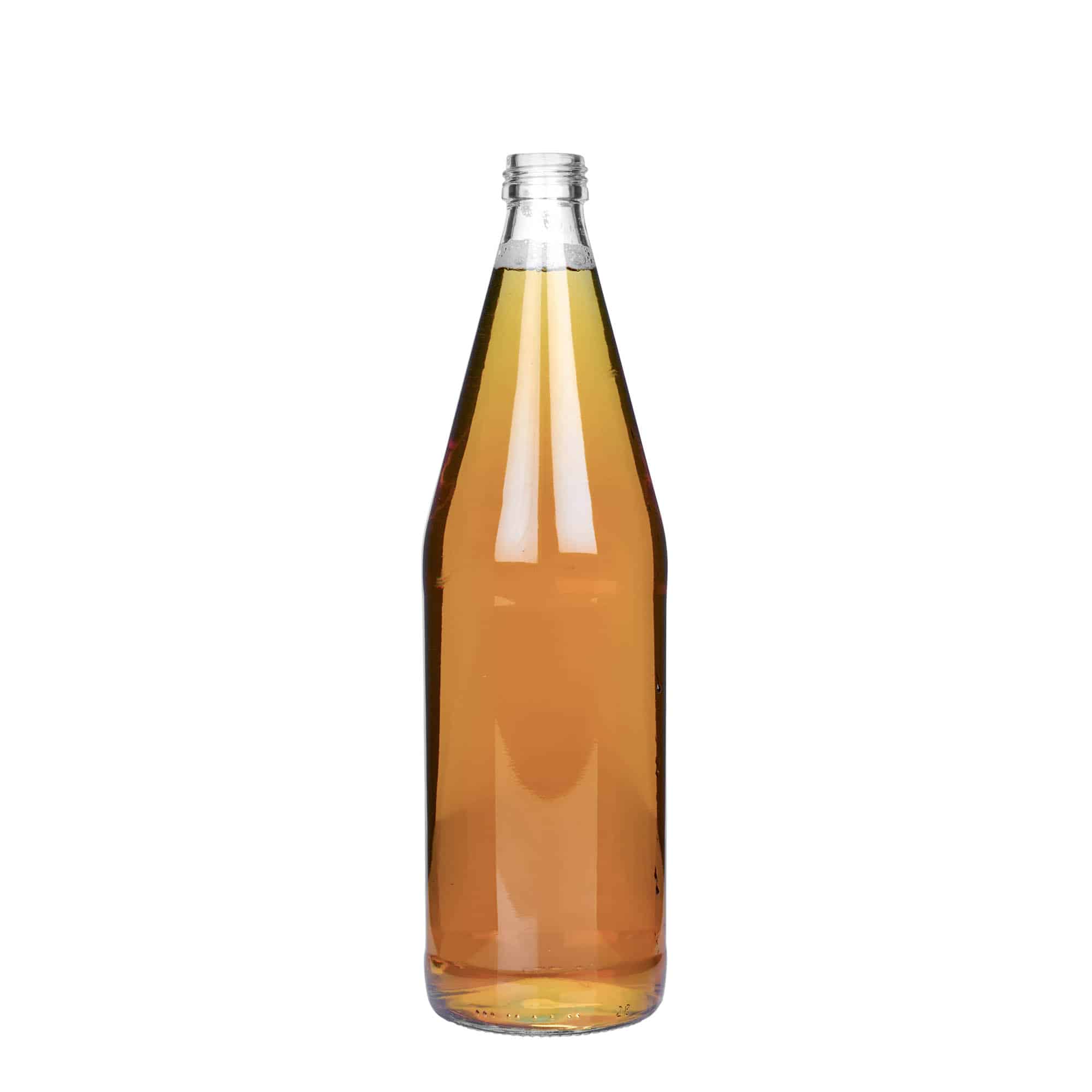 750 ml sticlă universală în formă de morcov, sticlă, gât: PP 28 750 ml sticlă universală în formă de morcov, sticlă, gât: PP 28