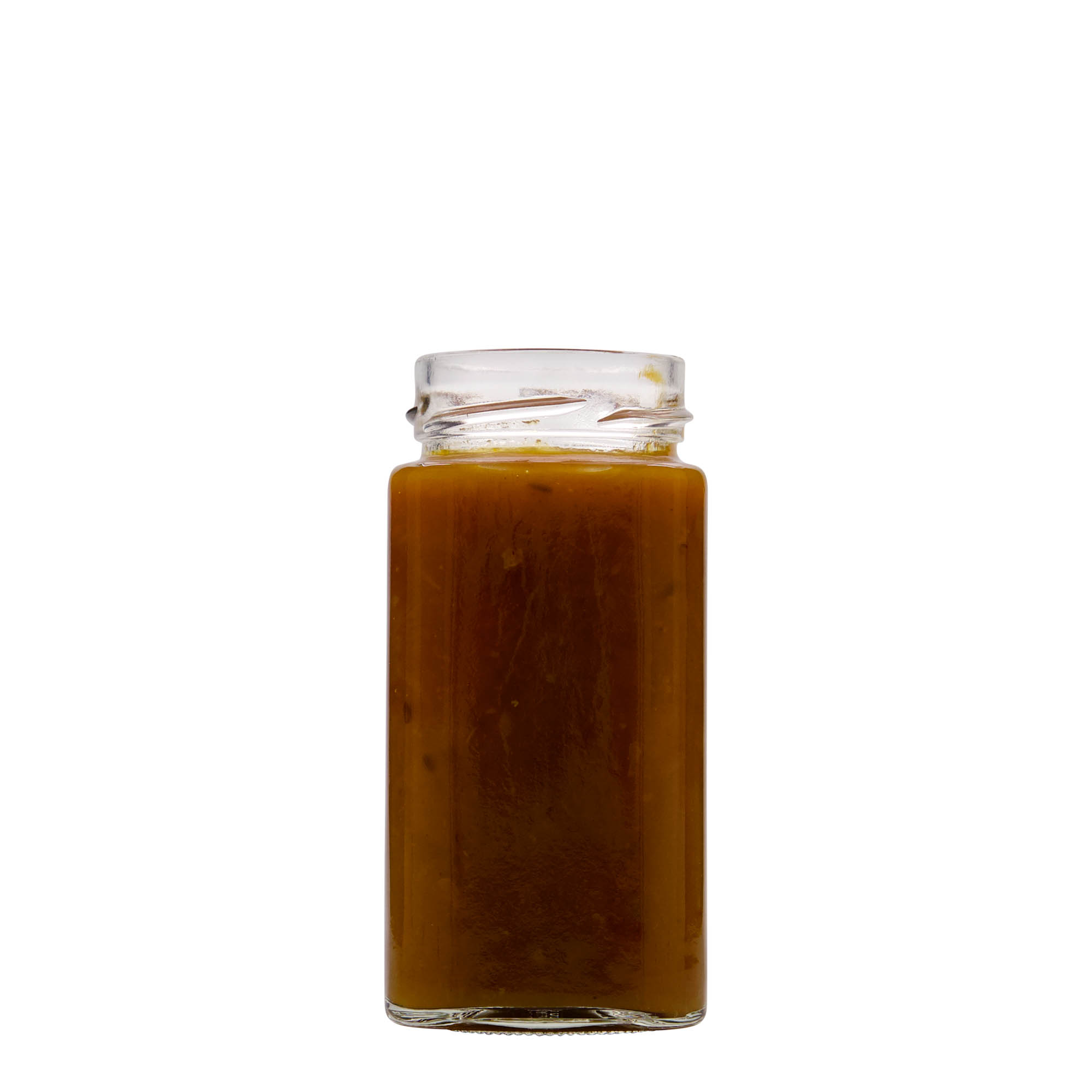 314 ml borcan pătrat „Funny”, gura: Deep-Twist-Off (DTO 58) 314 ml borcan pătrat „Funny”, gura: Deep-Twist-Off (DTO 58)