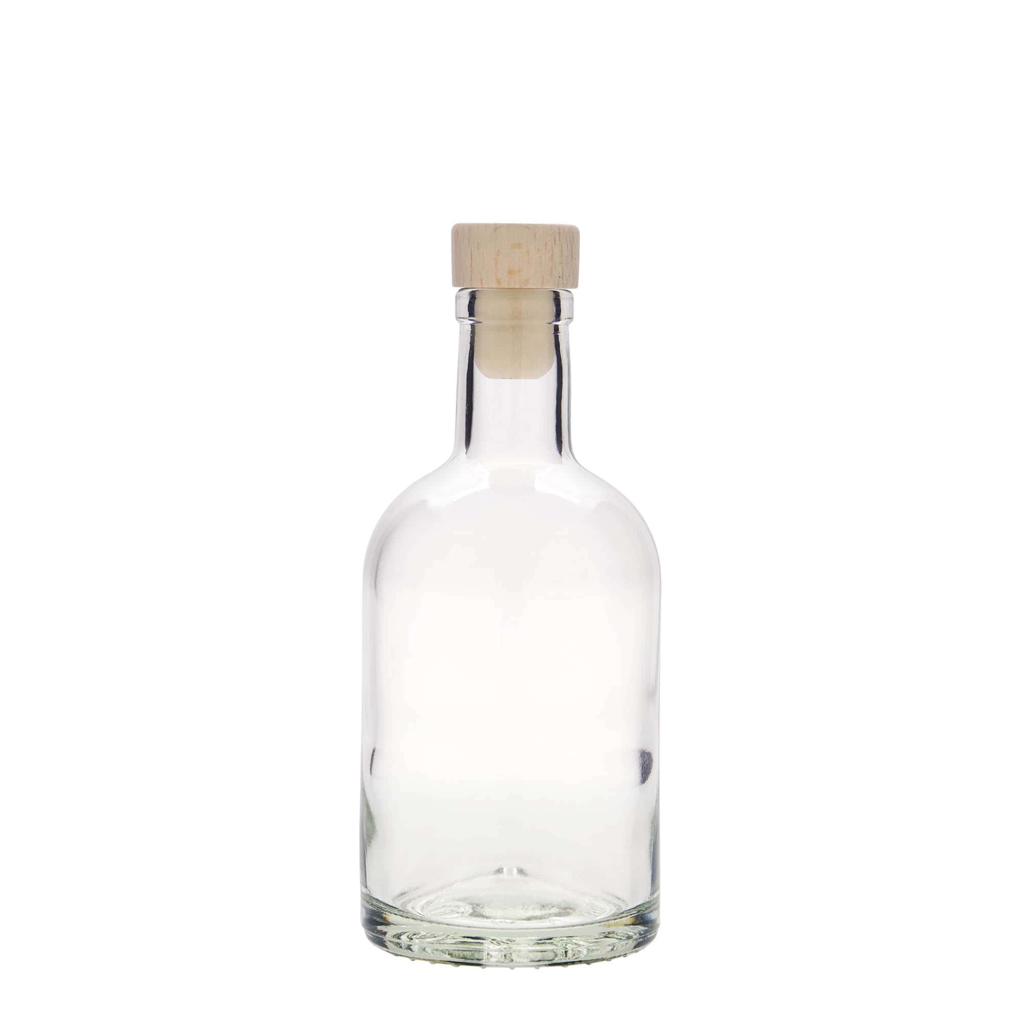 Sticlă de sticlă de 250 ml „First Class”, gura: dop de plută
