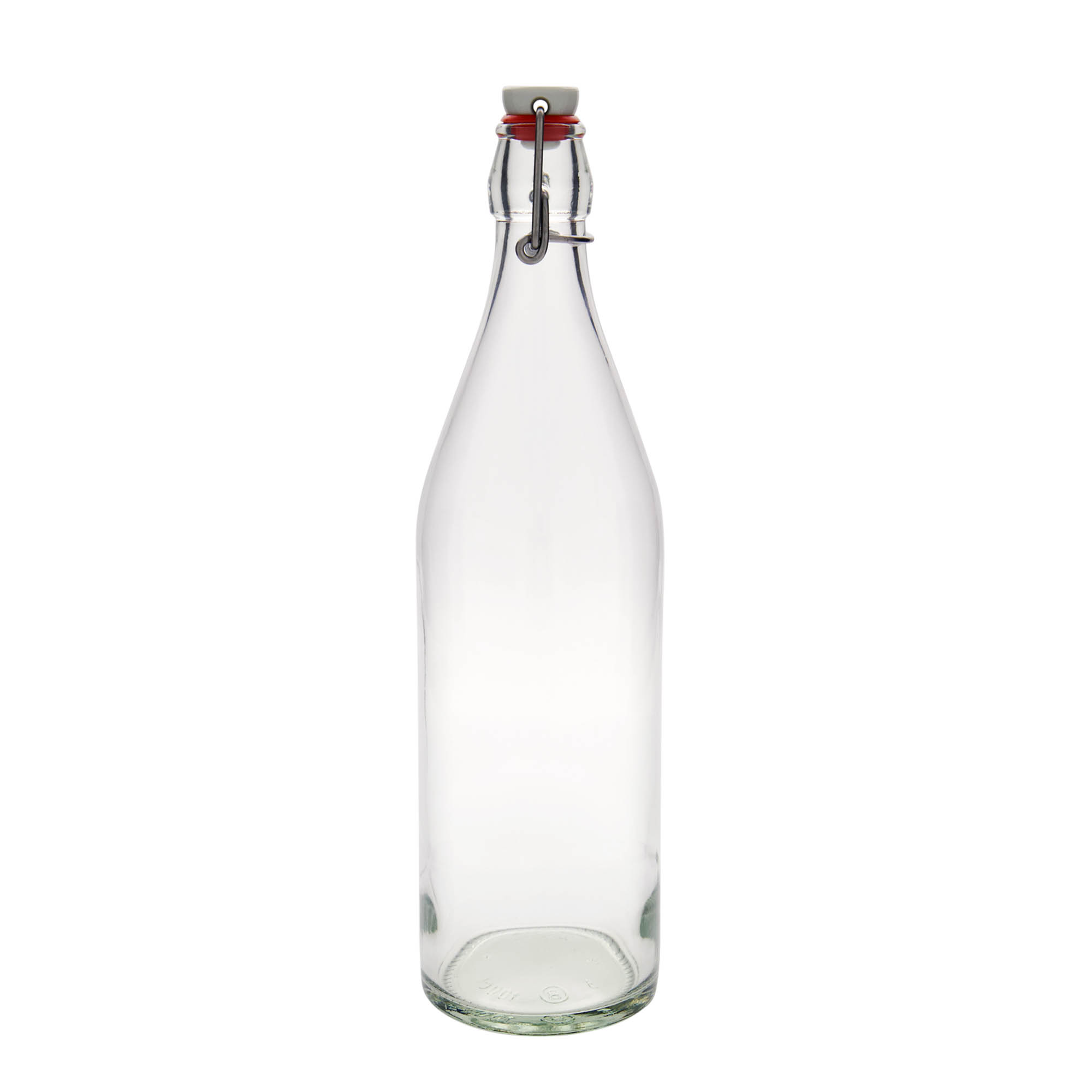 Sticlă de sticlă de 1.000 ml „Giara”, gura: închidere cu clemă Sticlă de sticlă de 1.000 ml „Giara”, gura: închidere cu clemă