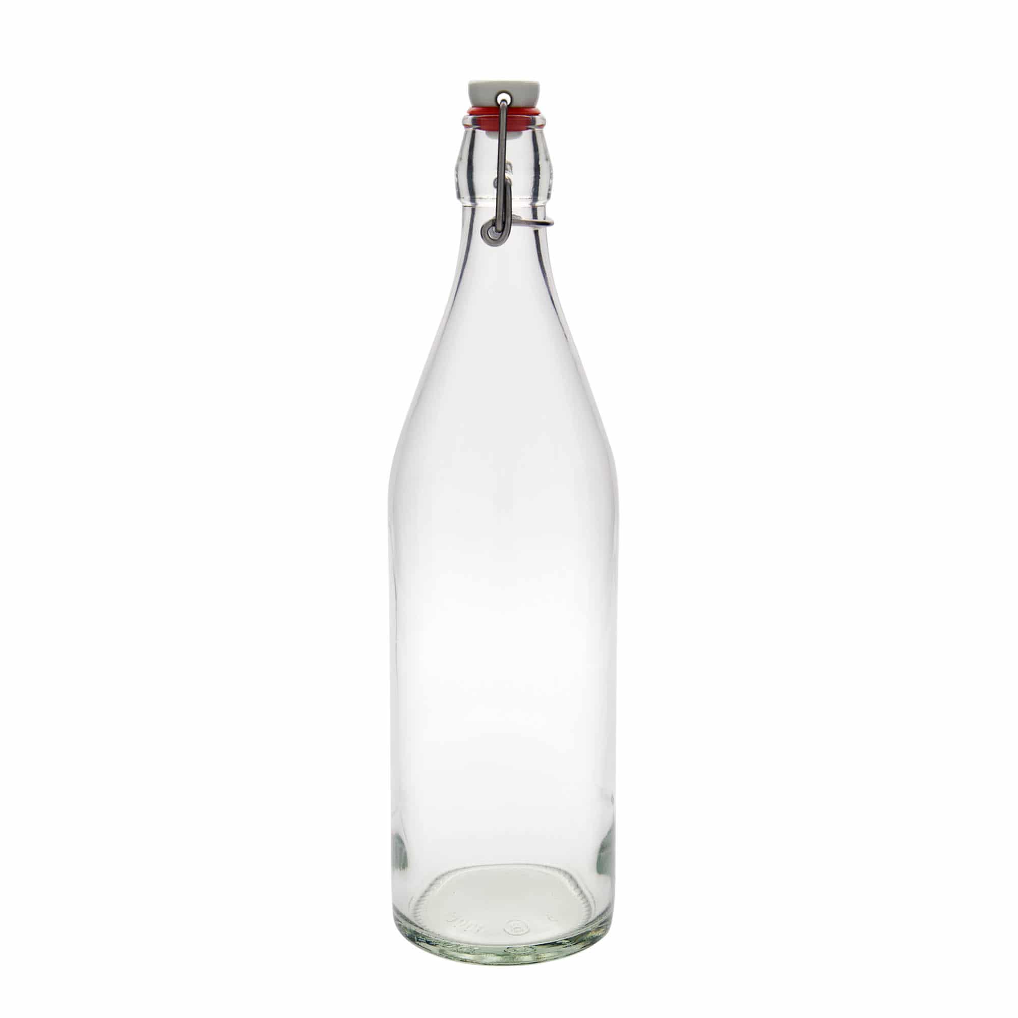 Sticlă de sticlă de 1.000 ml „Giara”, gura: închidere cu clemă