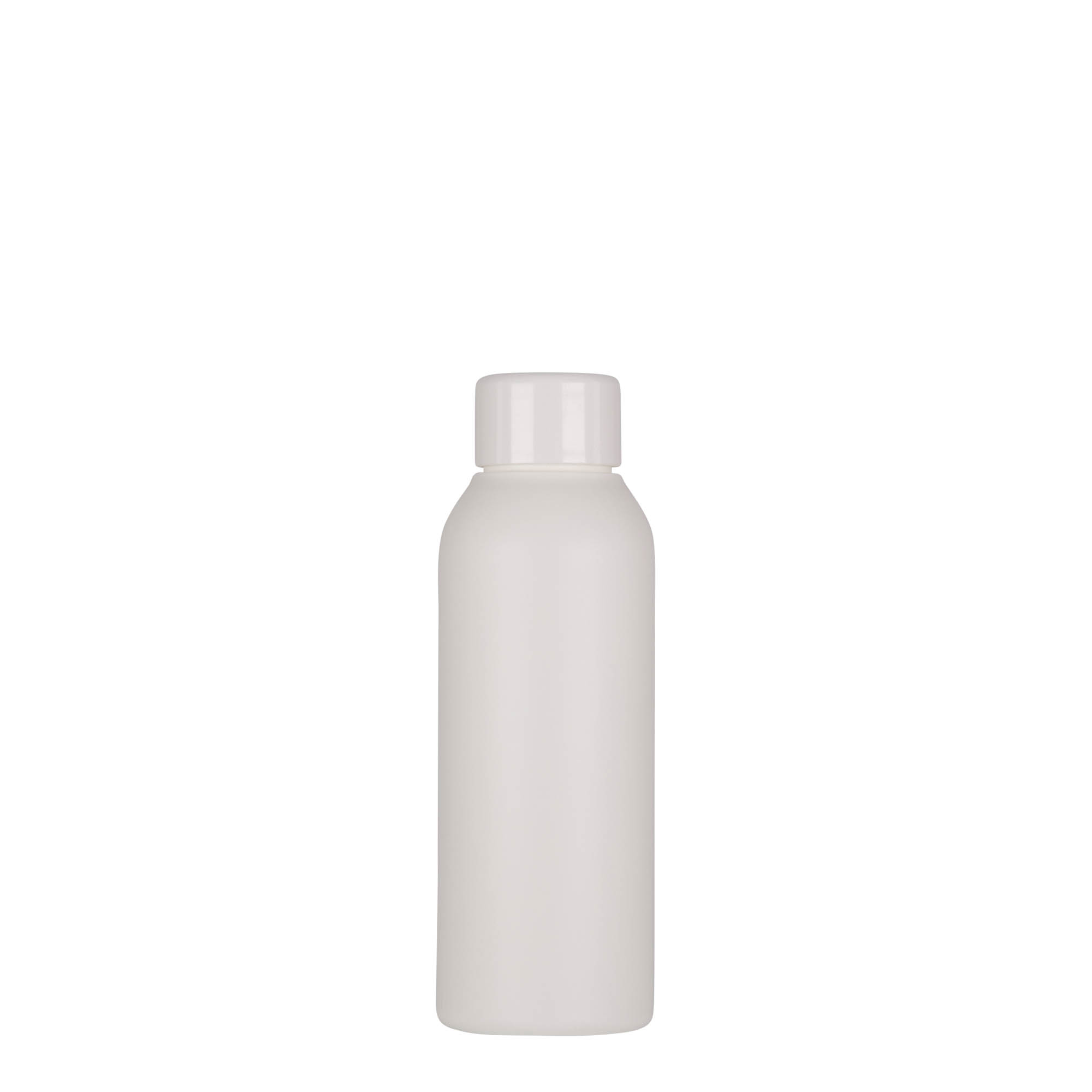 Flacon din plastic 100 ml „Tuffy”, HDPE, alb, gura: 24/410 Flacon din plastic 100 ml „Tuffy”, HDPE, alb, gura: 24/410