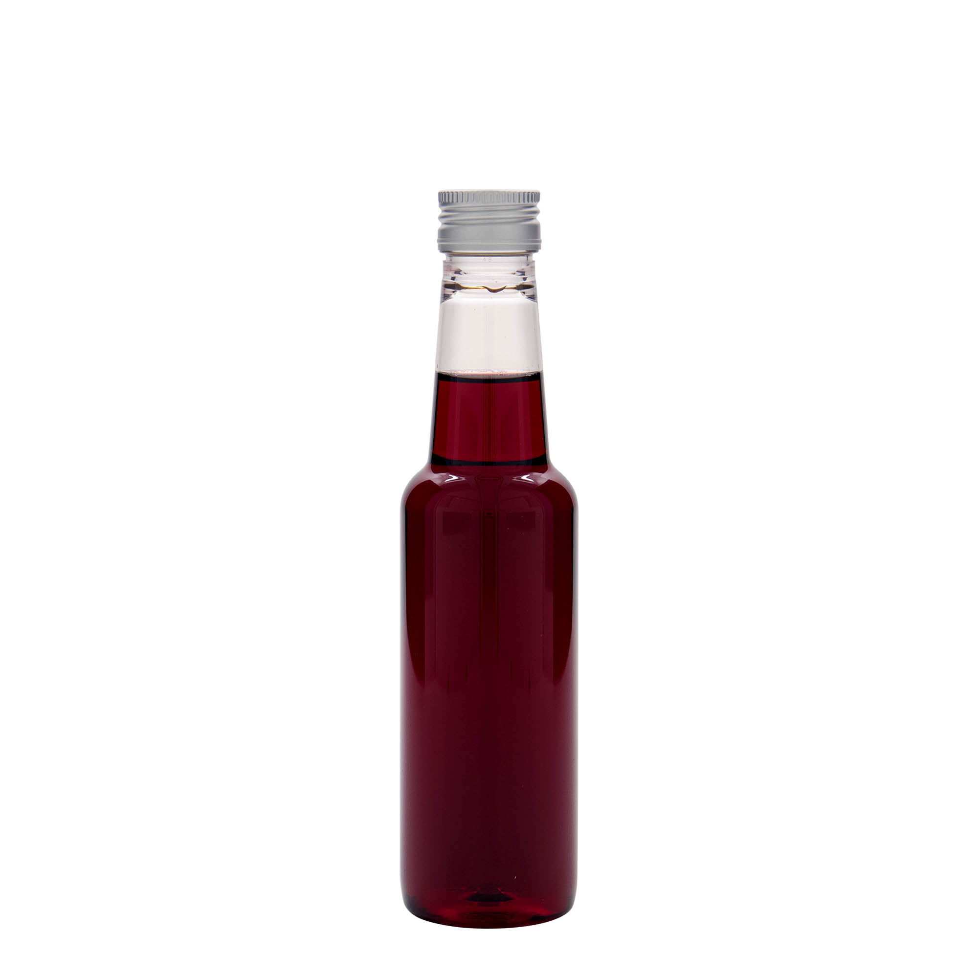 Sticlă PET de 250 ml „Vin”, plastic, gura: PP 28 Sticlă PET de 250 ml „Vin”, plastic, gura: PP 28