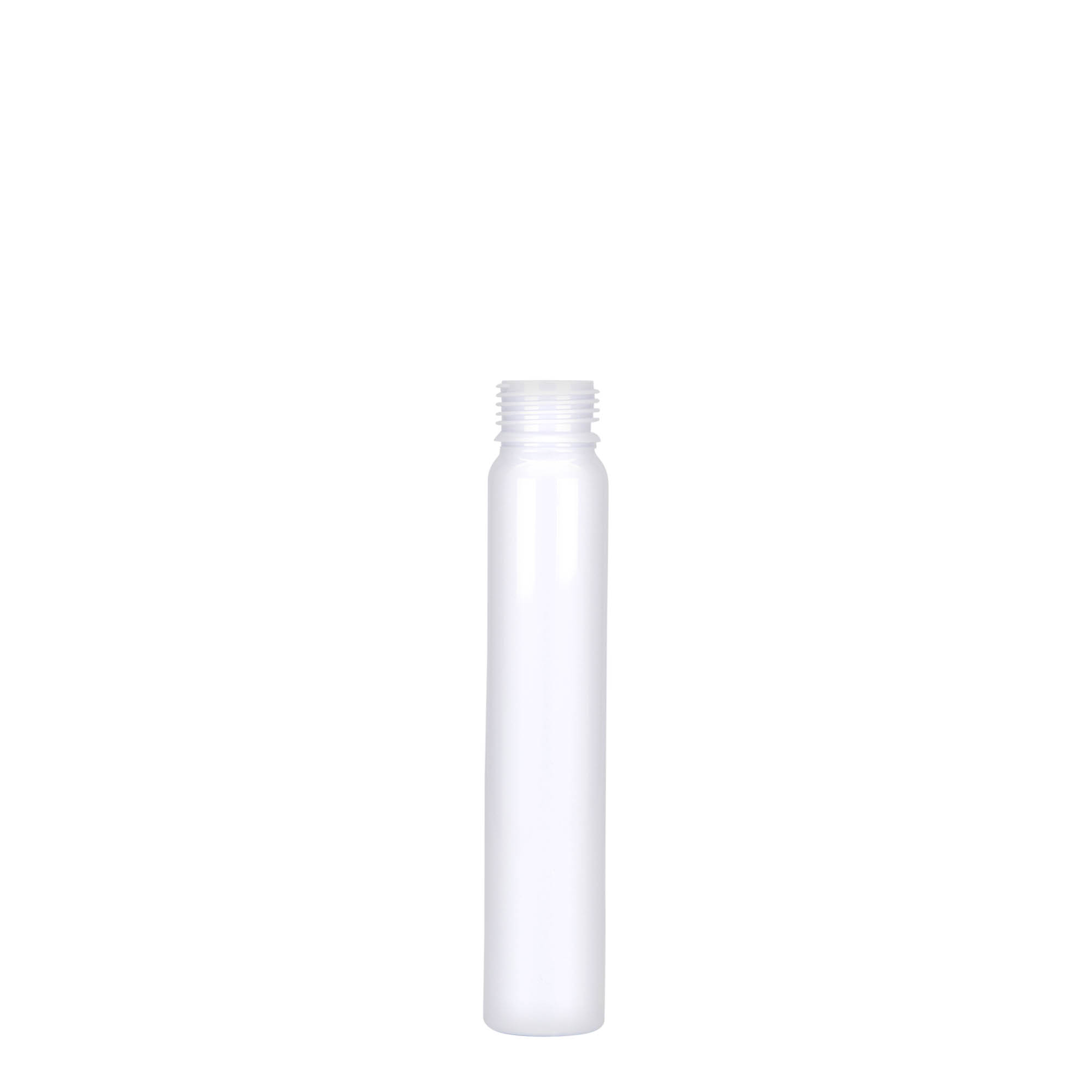 25 ml tuburi PET, plastic, alb, gura: capac cu filet