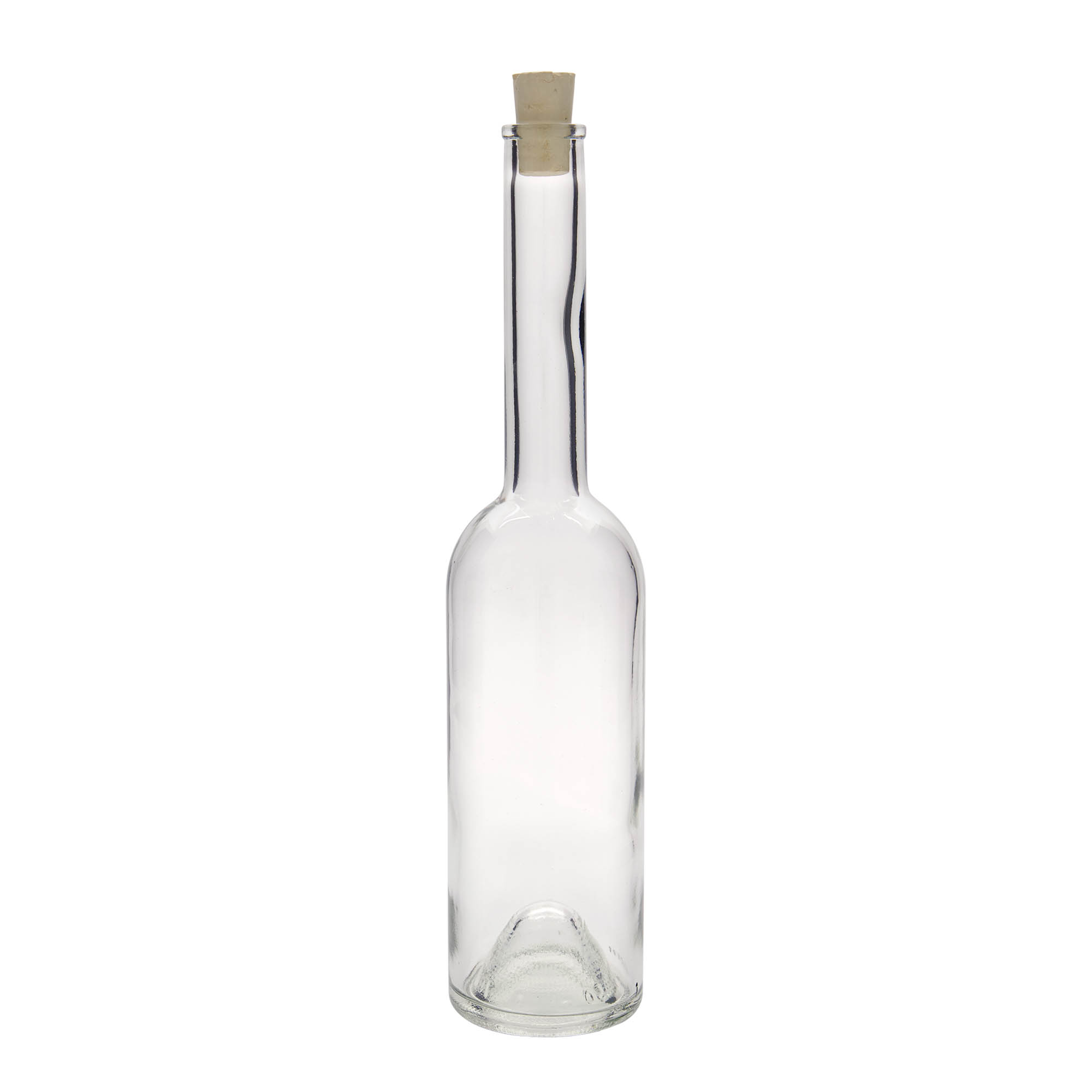 Sticlă de sticlă de 500 ml „Opera”, gură: dop de plută Sticlă de sticlă de 500 ml „Opera”, gură: dop de plută