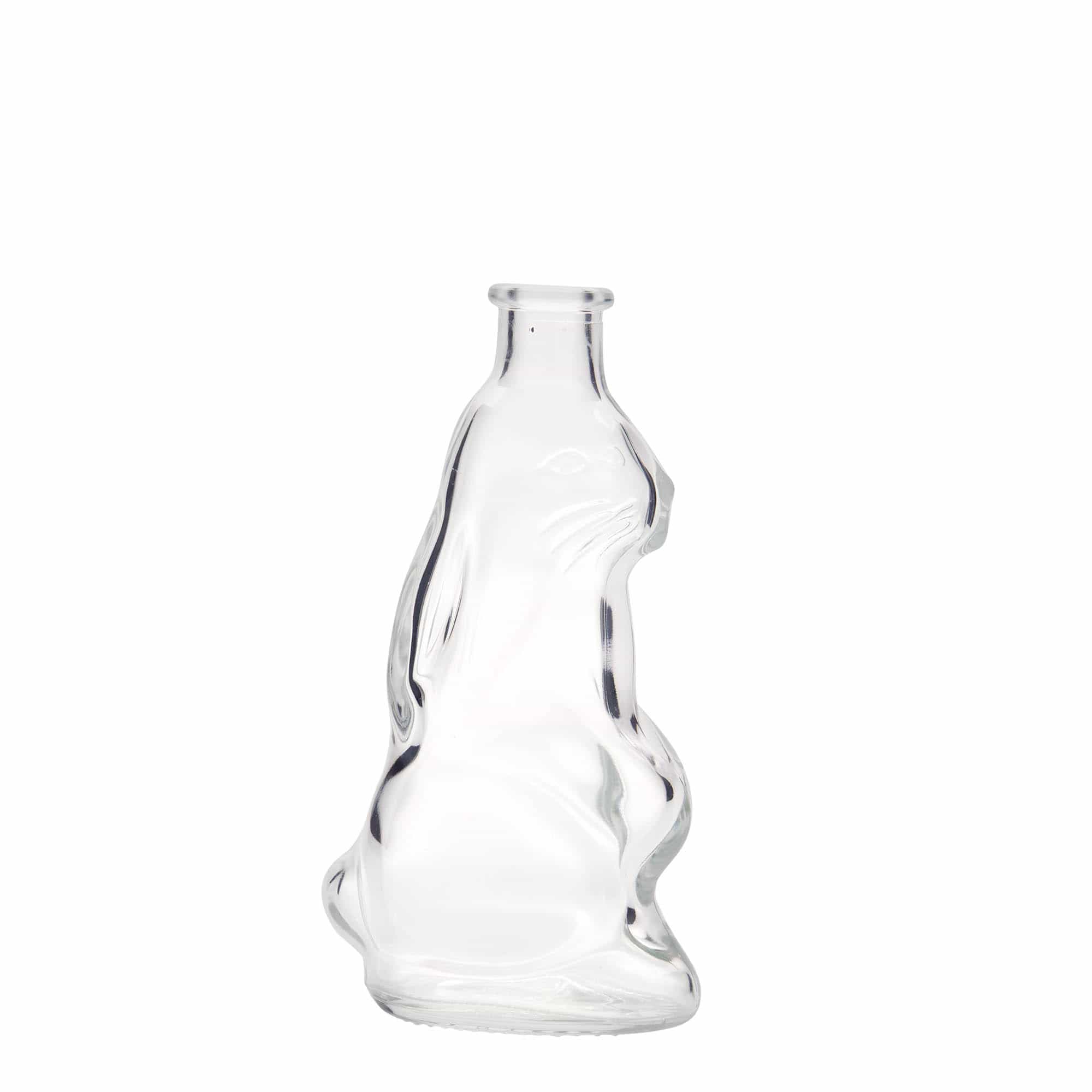Sticlă de sticlă de 200 ml „Iepure”, gura: dop de plută