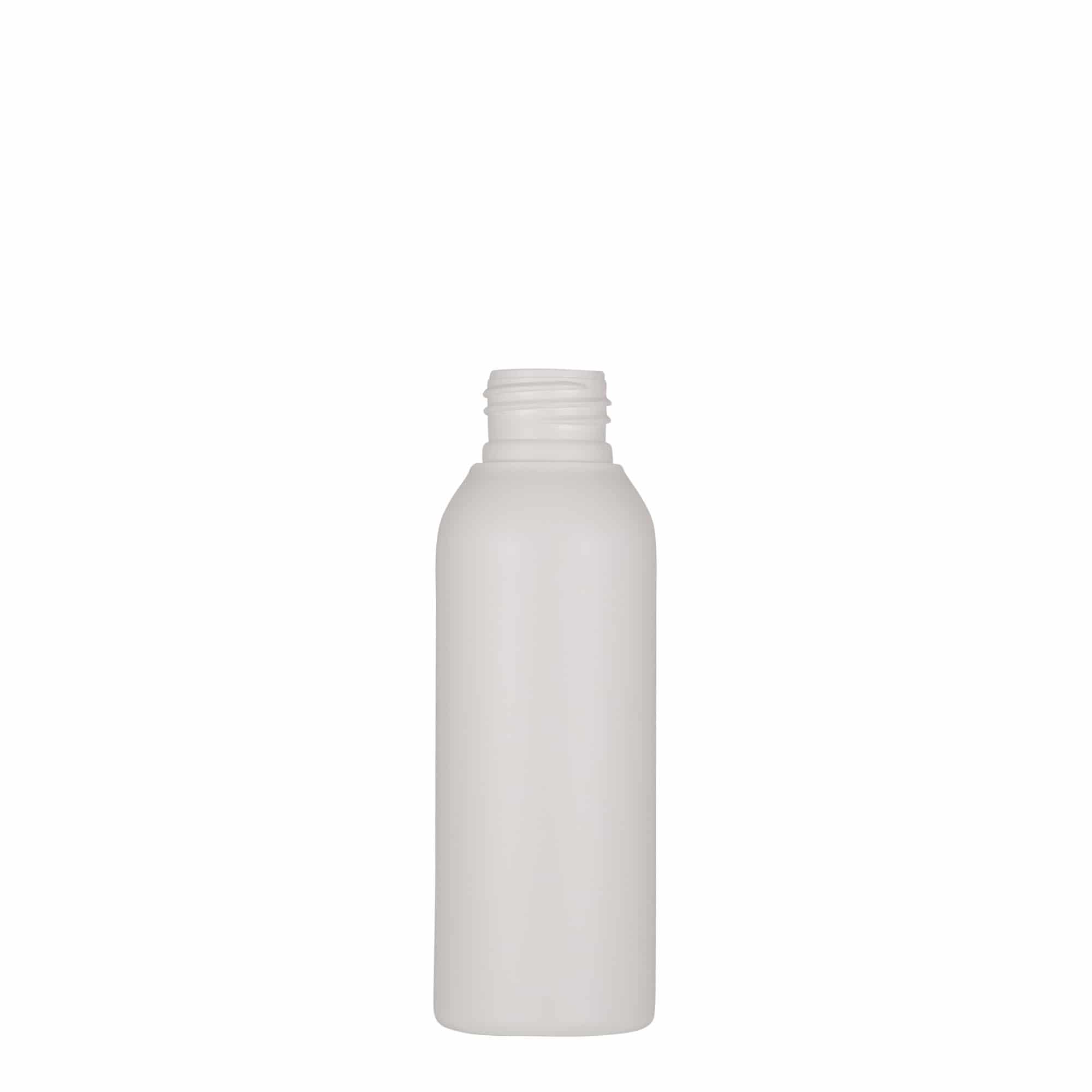 Flacon din plastic 100 ml „Tuffy”, HDPE, alb, gura: 24/410