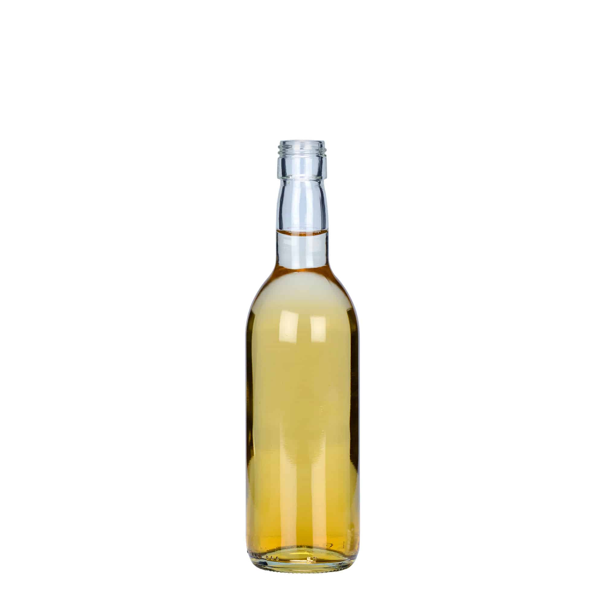 Sticlă de 187 ml din sticlă „Bordeaux Airline”, gura: PP 22 Sticlă de 187 ml din sticlă „Bordeaux Airline”, gura: PP 22
