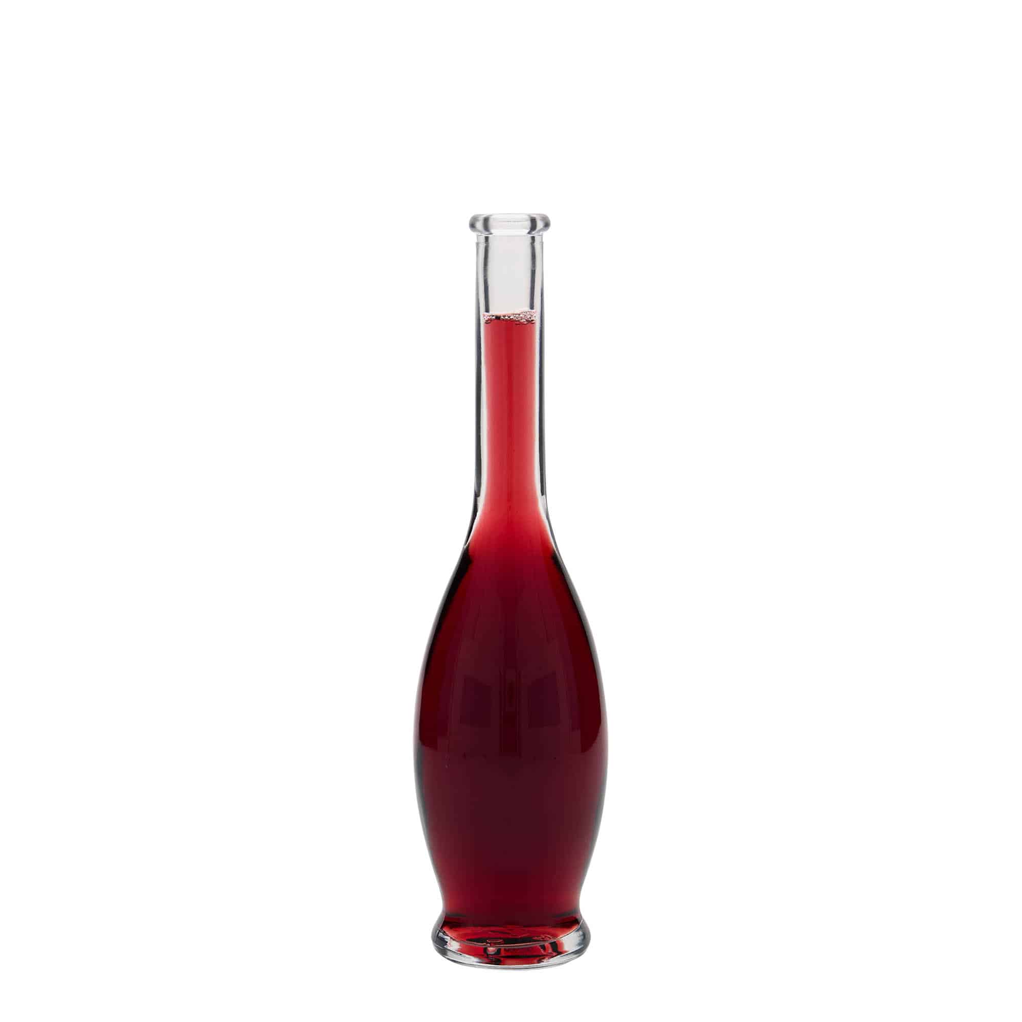 Sticlă de sticlă de 100 ml „Gina”, deschidere: dop de plută Sticlă de sticlă de 100 ml „Gina”, deschidere: dop de plută