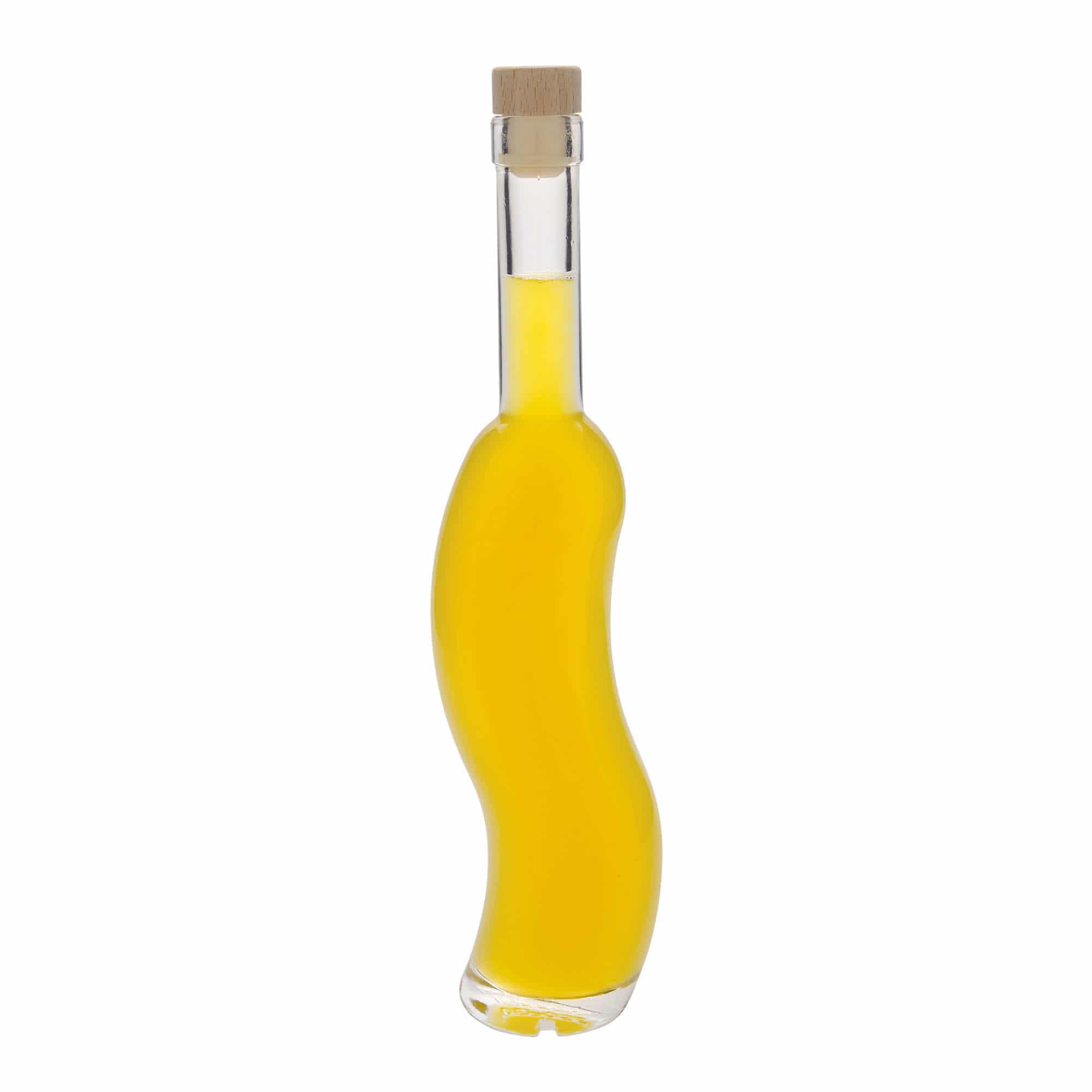 Sticlă de sticlă de 350 ml „La-Ola”, semirotundă, gura: dop de plută