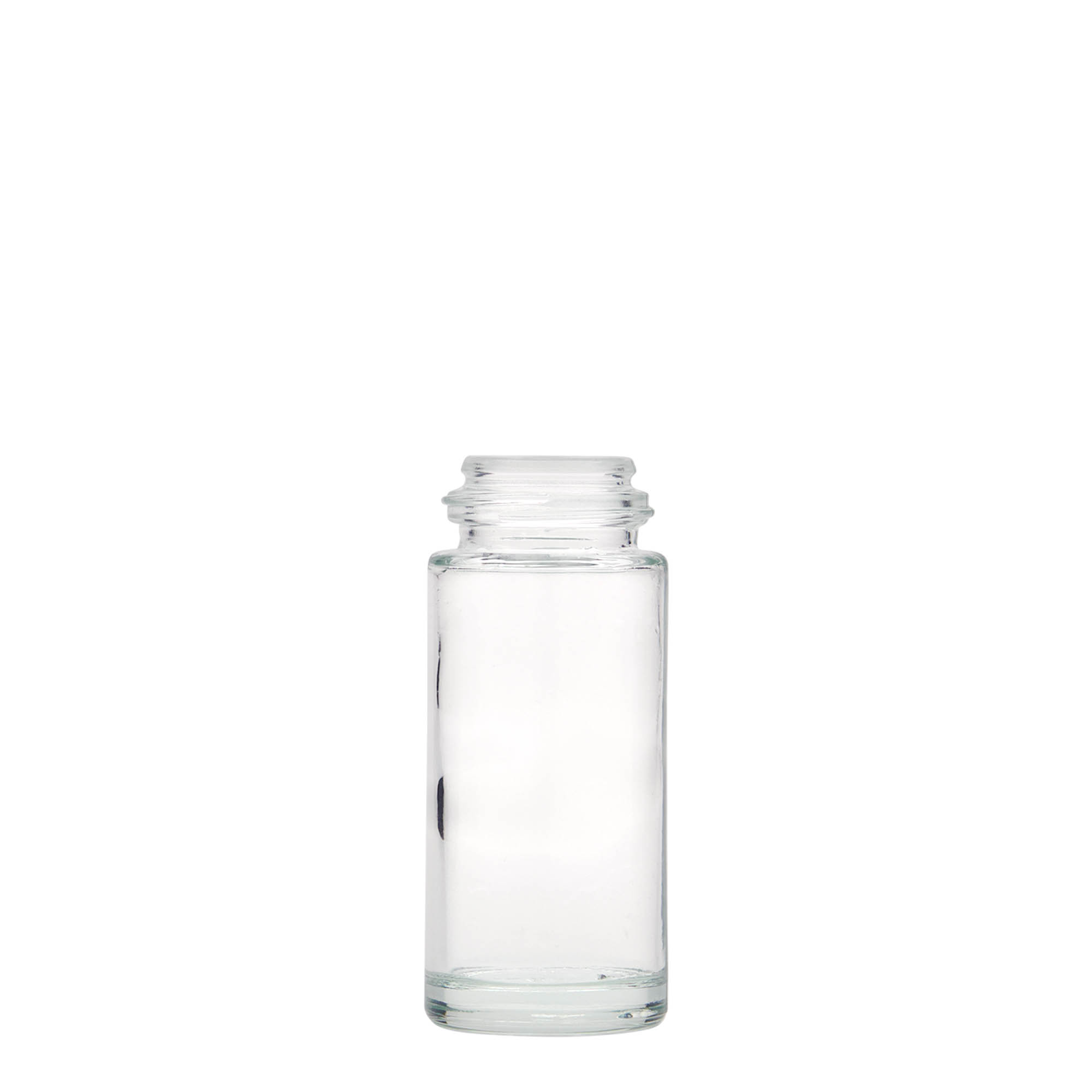 Sticlă roll-on de 50 ml, sticlă, gura: capac cu filet