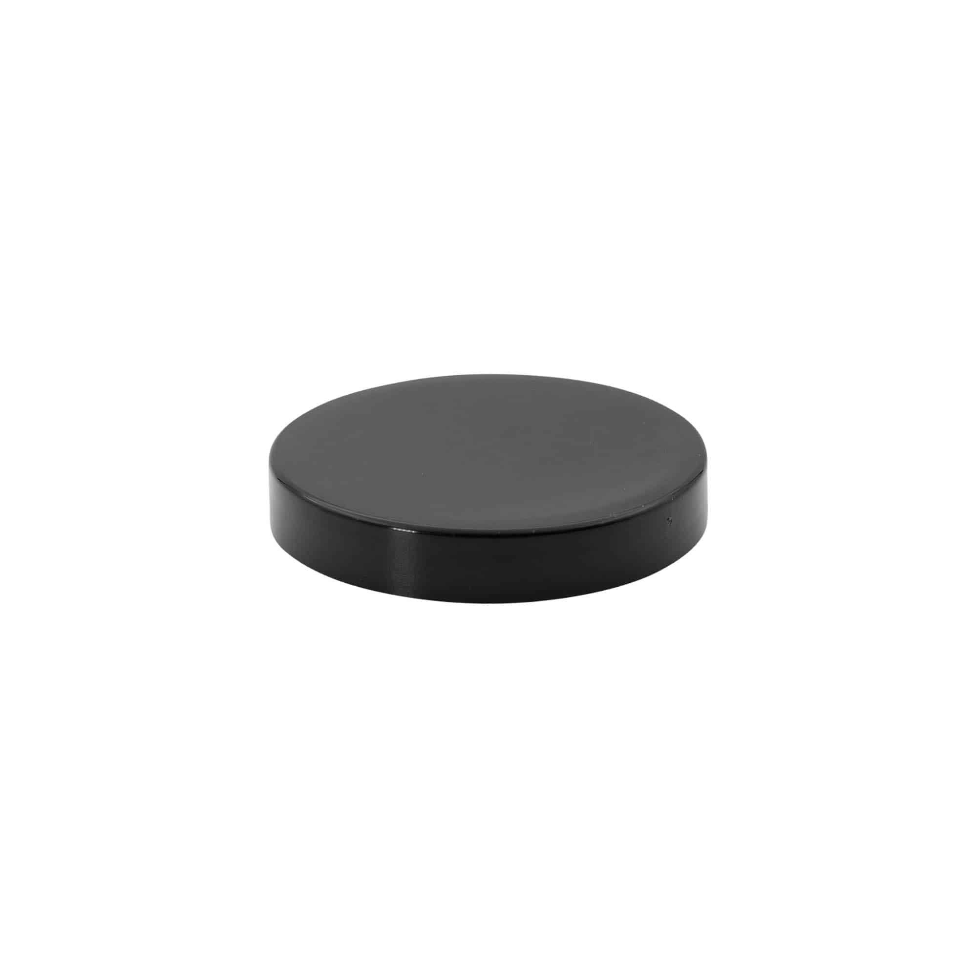 Capac cu filet, plastic PP, negru, pentru deschidere: 70/400
