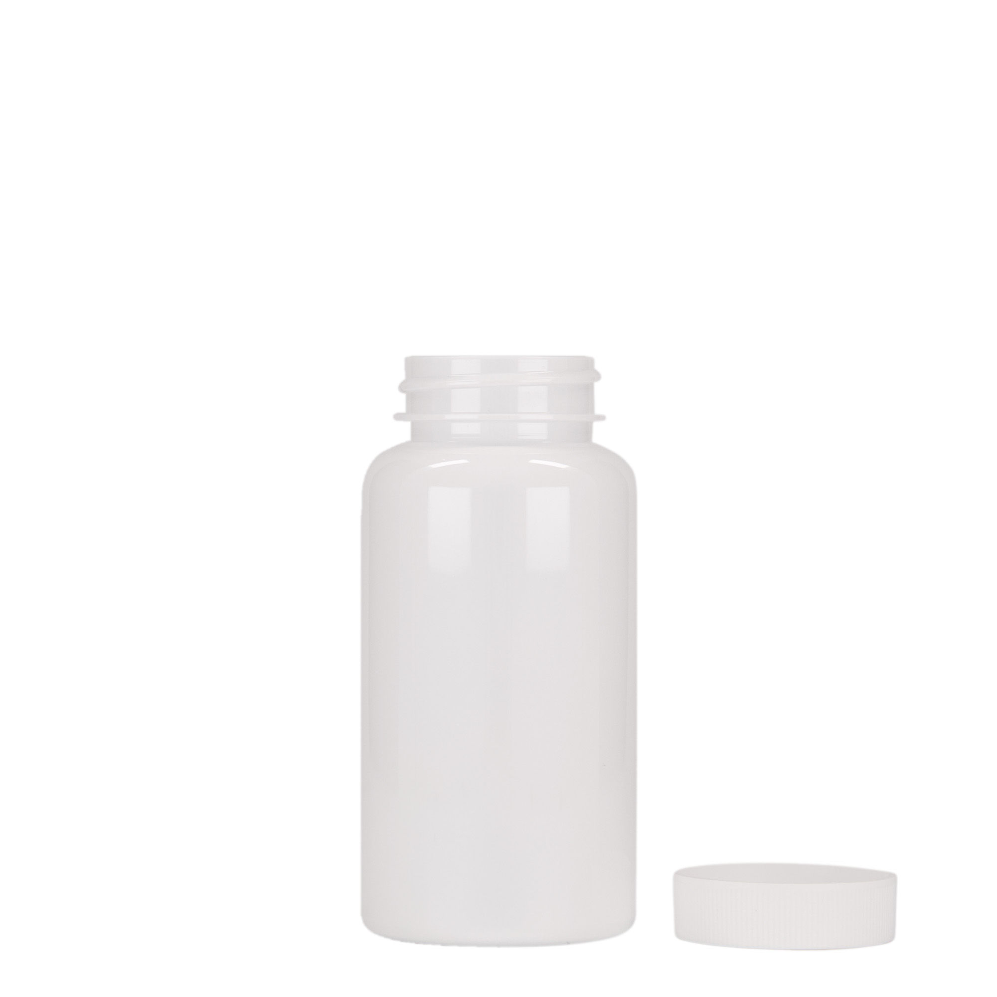 150 ml ambalaj PET, plastic, alb, gura: 38/400