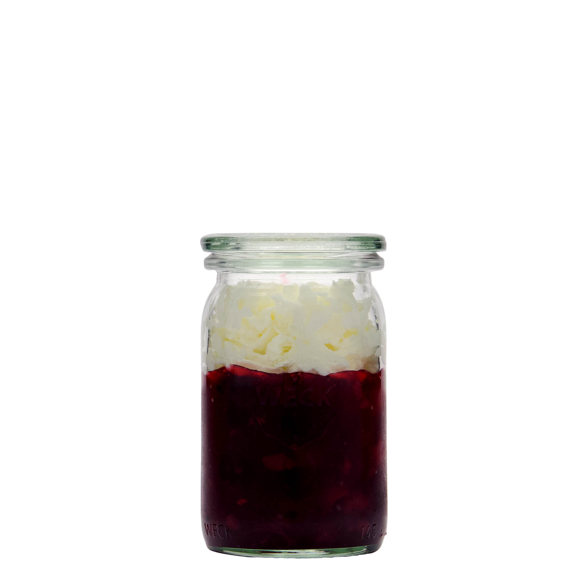 145 ml borcan cilindric WECK, gură: margine rotundă 145 ml borcan cilindric WECK, gură: margine rotundă