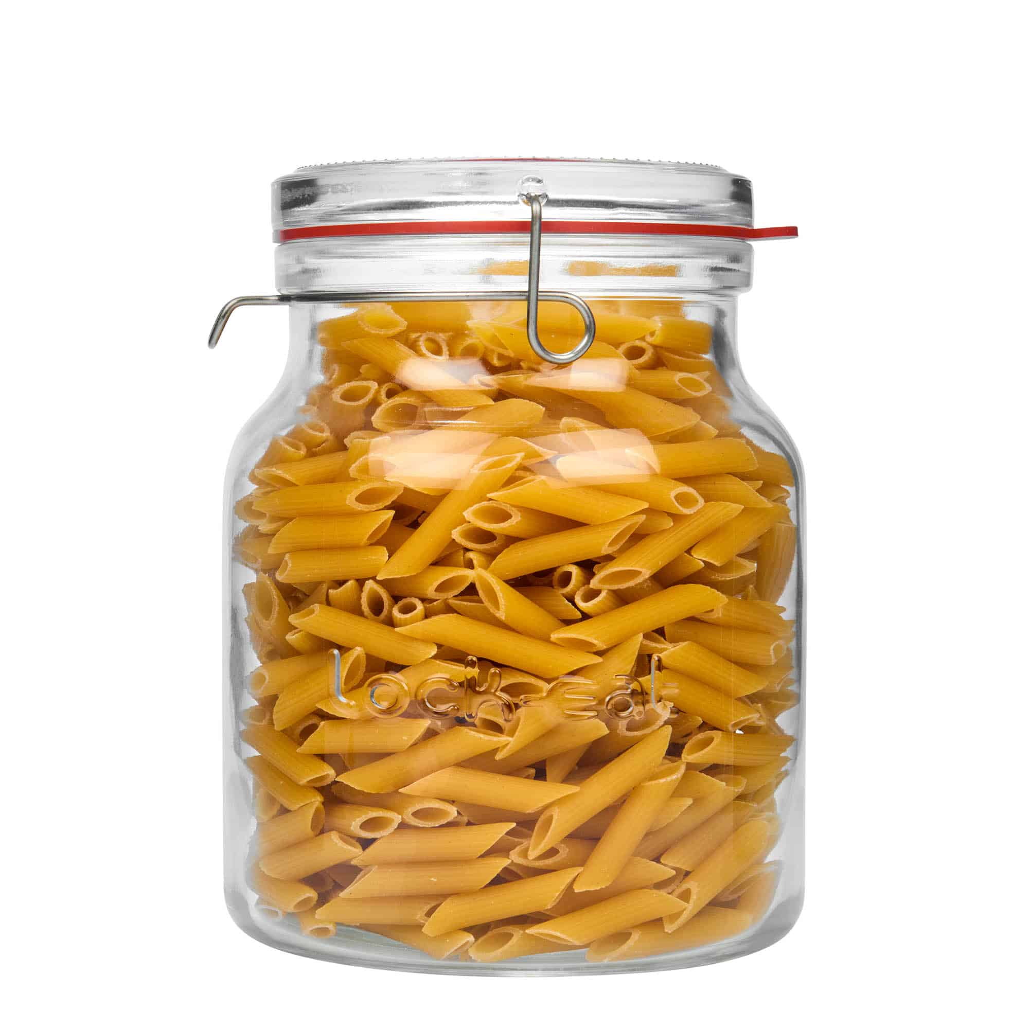 2.000 ml borcan cu clemă metalică „Lock-Eat”, gura borcanului: închidere cu clemă metalică