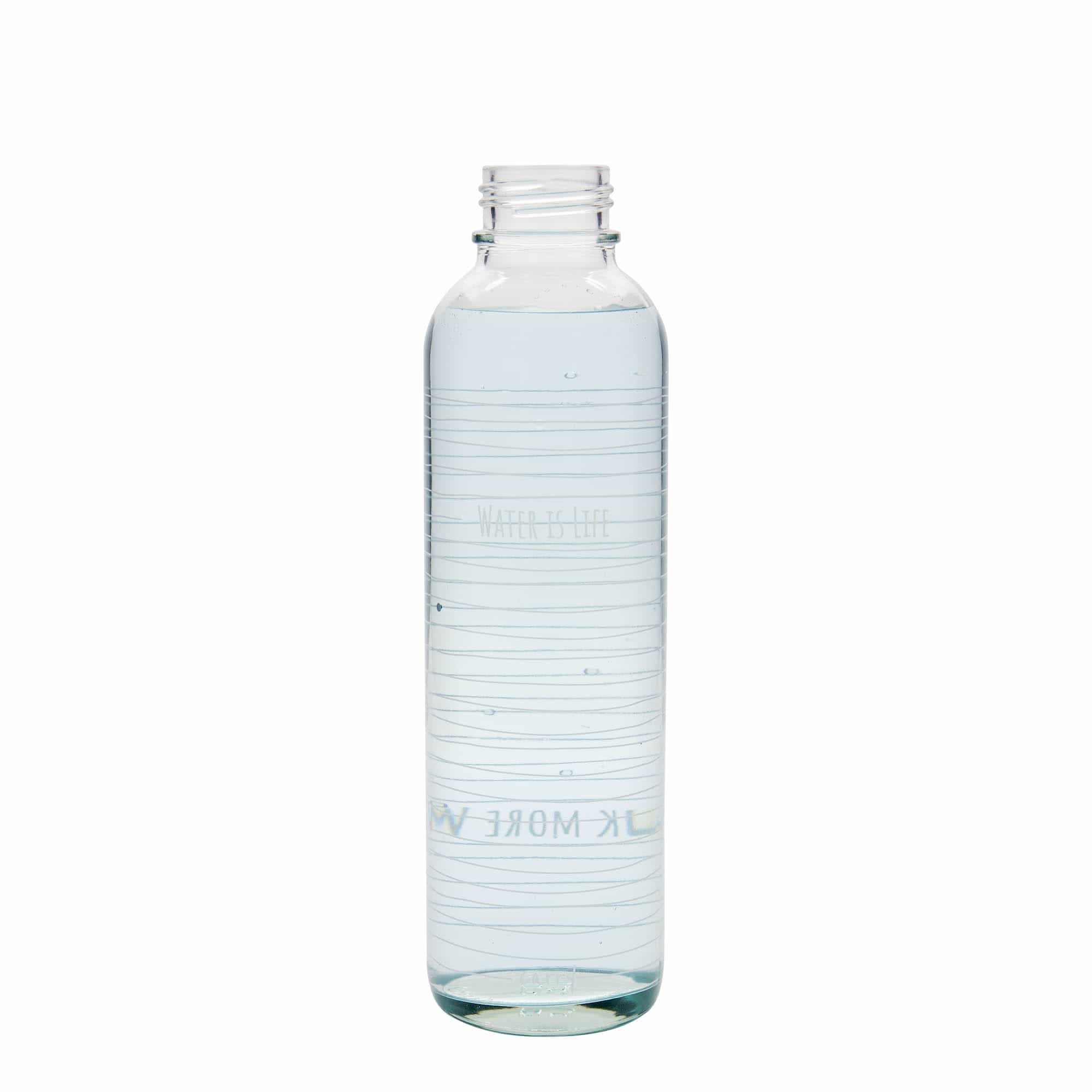 Sticlă de băut de 700 ml CARRY Bottle „Apa este viață”, deschidere: capac cu filet Sticlă de băut de 700 ml CARRY Bottle „Apa este viață”, deschidere: capac cu filet